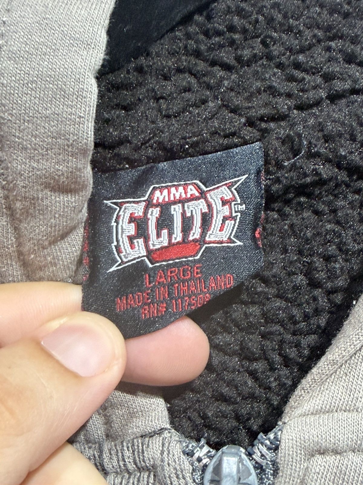 Vintage Vintage Y2k MMA Elite hoodie Size US L / EU 52-54 / 3 - 3 Thumbnail