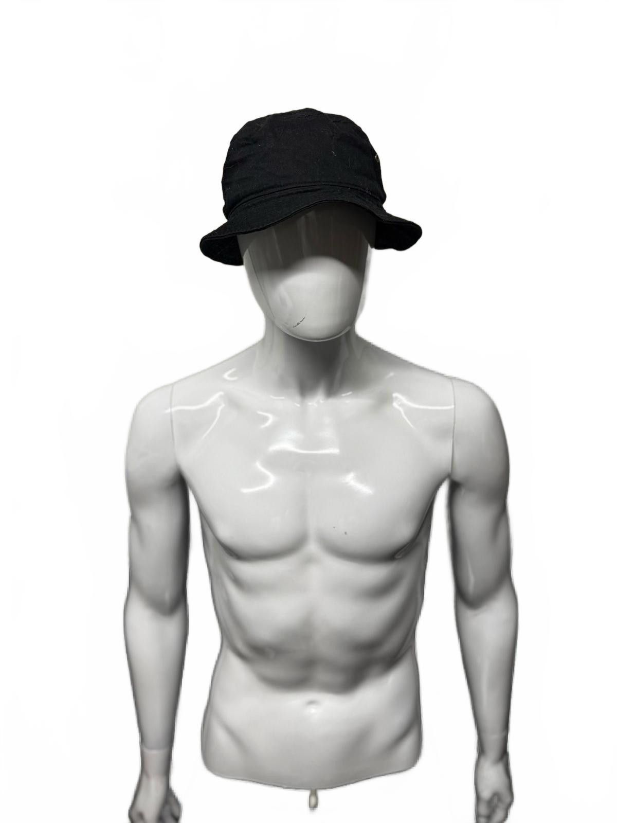 Ethos Stylish Black Bucket Hat Size ONE SIZE - 2 Thumbnail