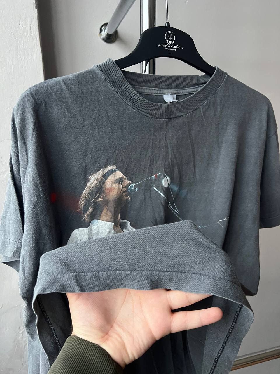 Vintage 90’S DIRE STRAITS ON EVERY STREET EUROPEAN TOUR 1992 TSHIRT Size US L / EU 52-54 / 3 - 12 Thumbnail