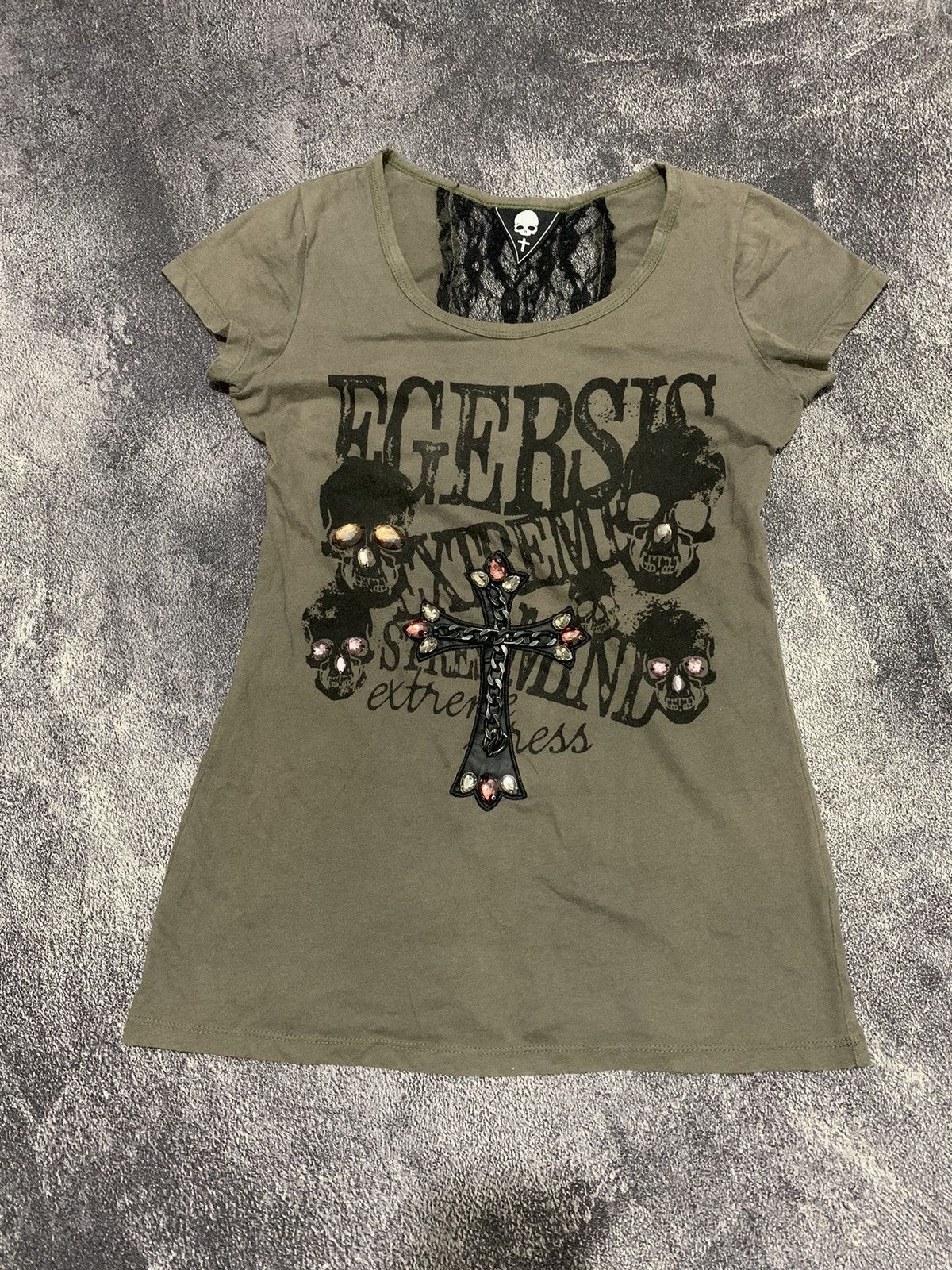 Japanese Brand Japanese ghotic crosess poem tees ifsixwasnine Size S / US 4 / IT 40 - 1 Thumbnail