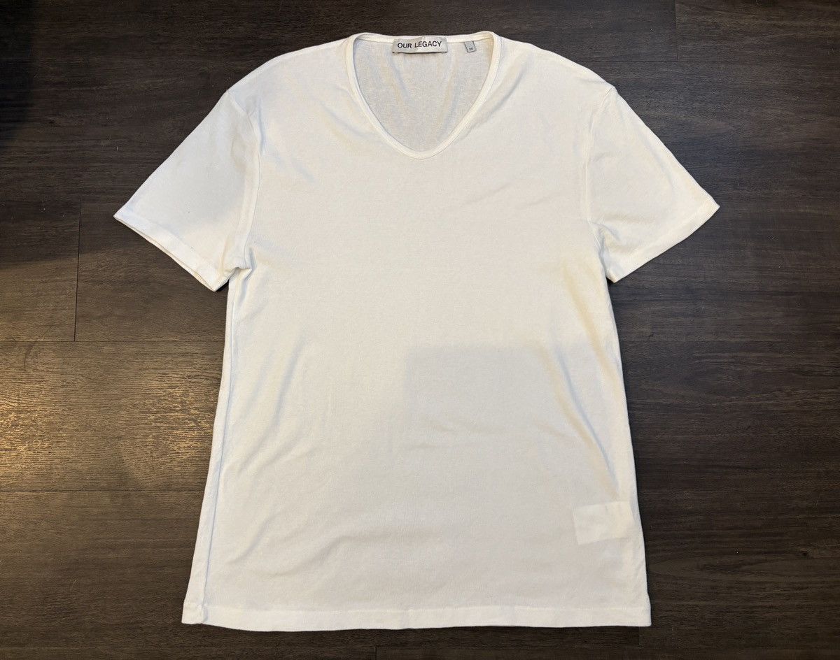 Our Legacy U-Neck T-Shirt Size US M / EU 48-50 / 2 - 1 Thumbnail