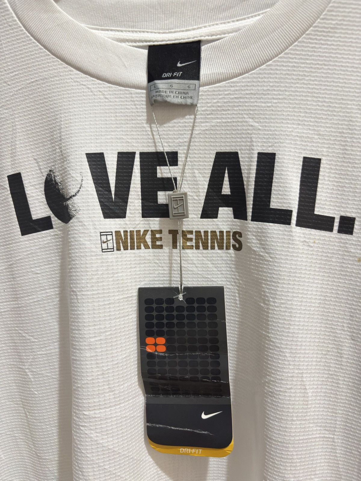 Nike Nike Tennis Long Sleeve Jersey Vintage Size US L / EU 52-54 / 3 - 2 Thumbnail