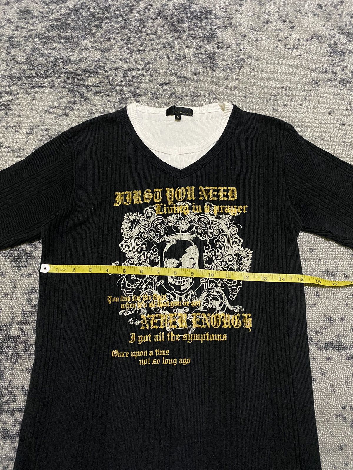 Hysteric Glamour Y2k Spinash knit ifsixwasnine tshirt Size US M / EU 48-50 / 2 - 6 Thumbnail