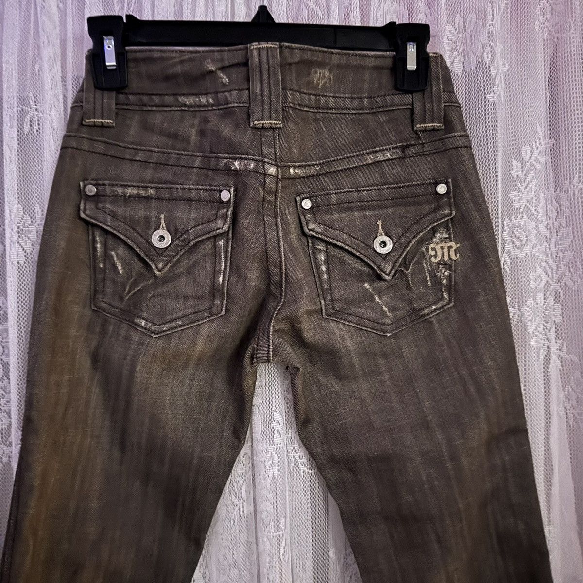 Miss Me Vintage Gray Low waisted Miss Mes Size 26" / US 2 / IT 38 - 5 Thumbnail