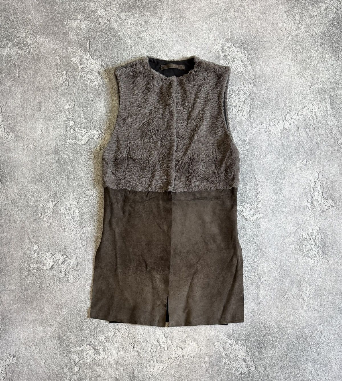 Salvatore Santoro Salvatore Santoro 40 leather long vest sleeveless jacket Size S / US 4 / IT 40 - 5 Thumbnail