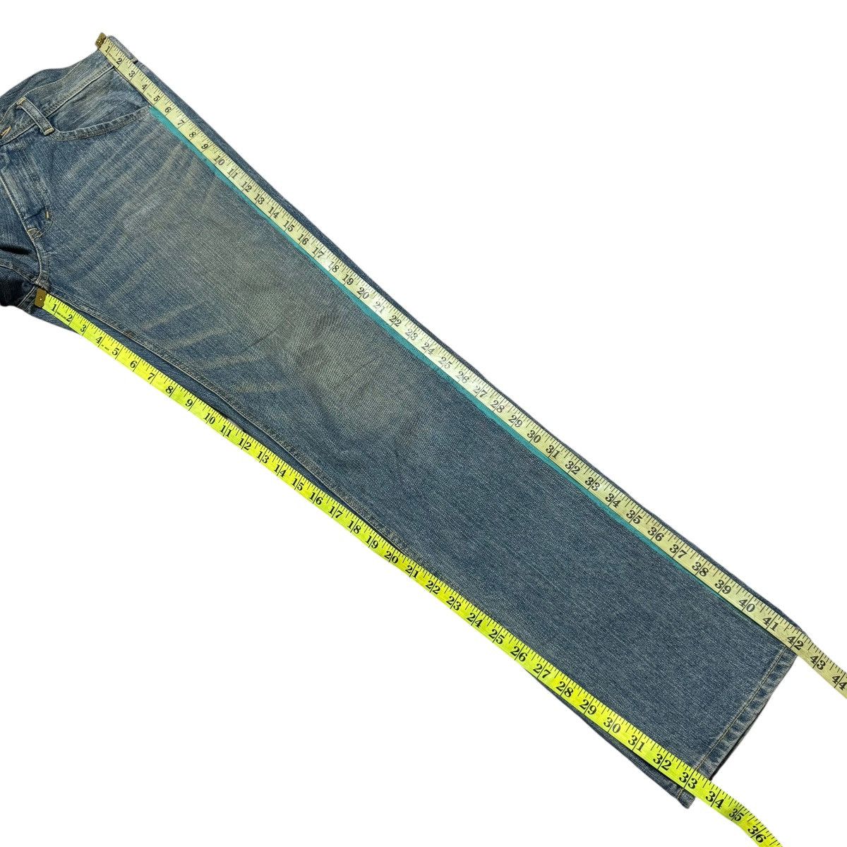 Hysteric Glamour OZONE ROCKS Distressed Denim Painter Jeans Size US 33 - 16 Thumbnail