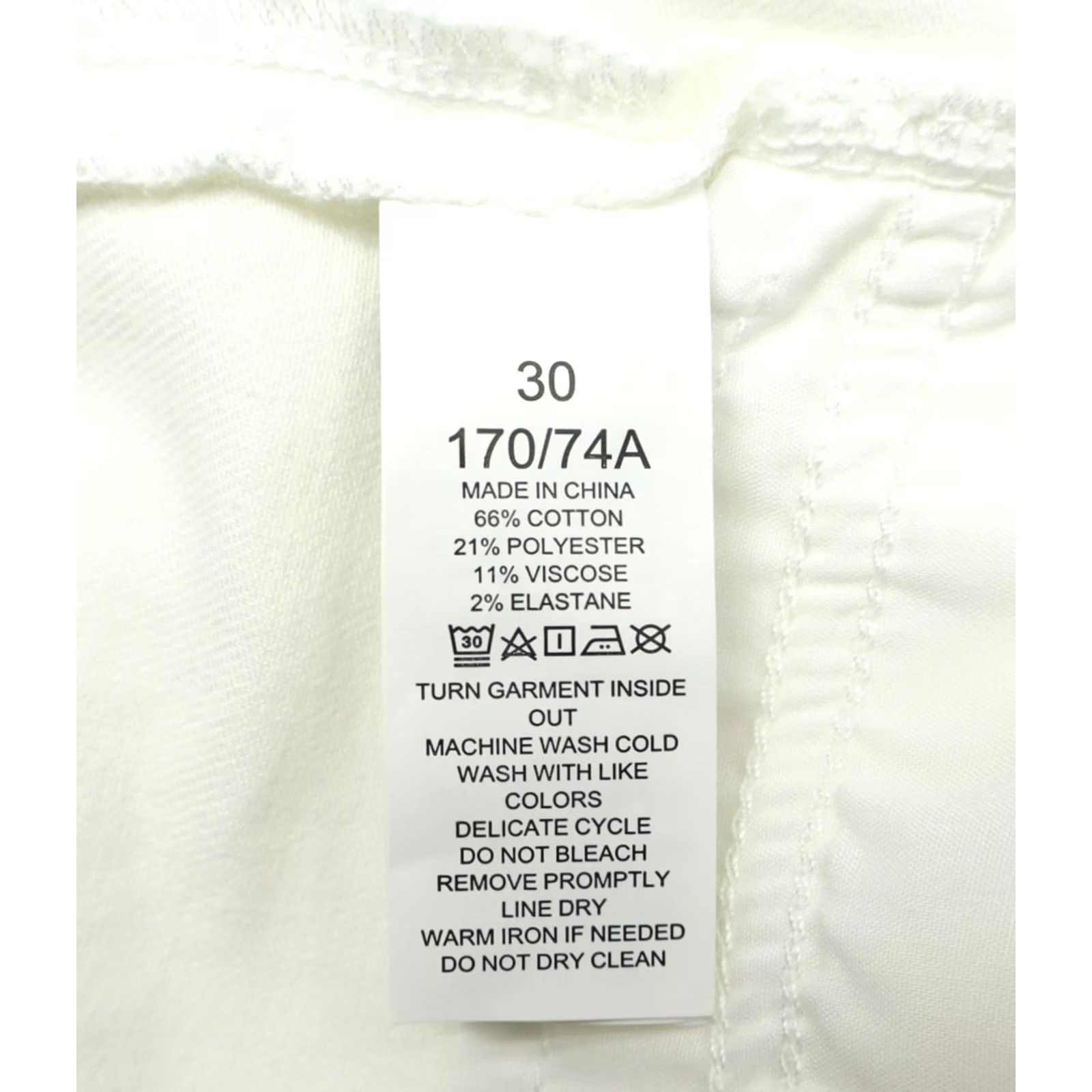 Denime Kate Spade Women's Jeans Straight White 30 Regular 26 Inseam Cotton Elastane 5-Pocket Denim Pants Vintage No Size 30" / US 8 / IT 44 - 7 Thumbnail