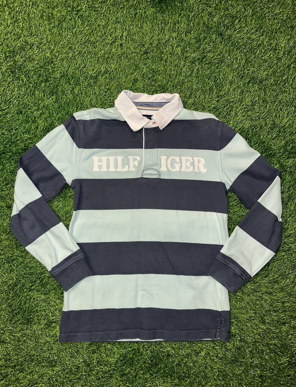 Tommy Hilfiger Tommy Hilfiger Collared shirt Size Youth Large Age 12-14 Size US XS / EU 42 / 0 - 1 Thumbnail