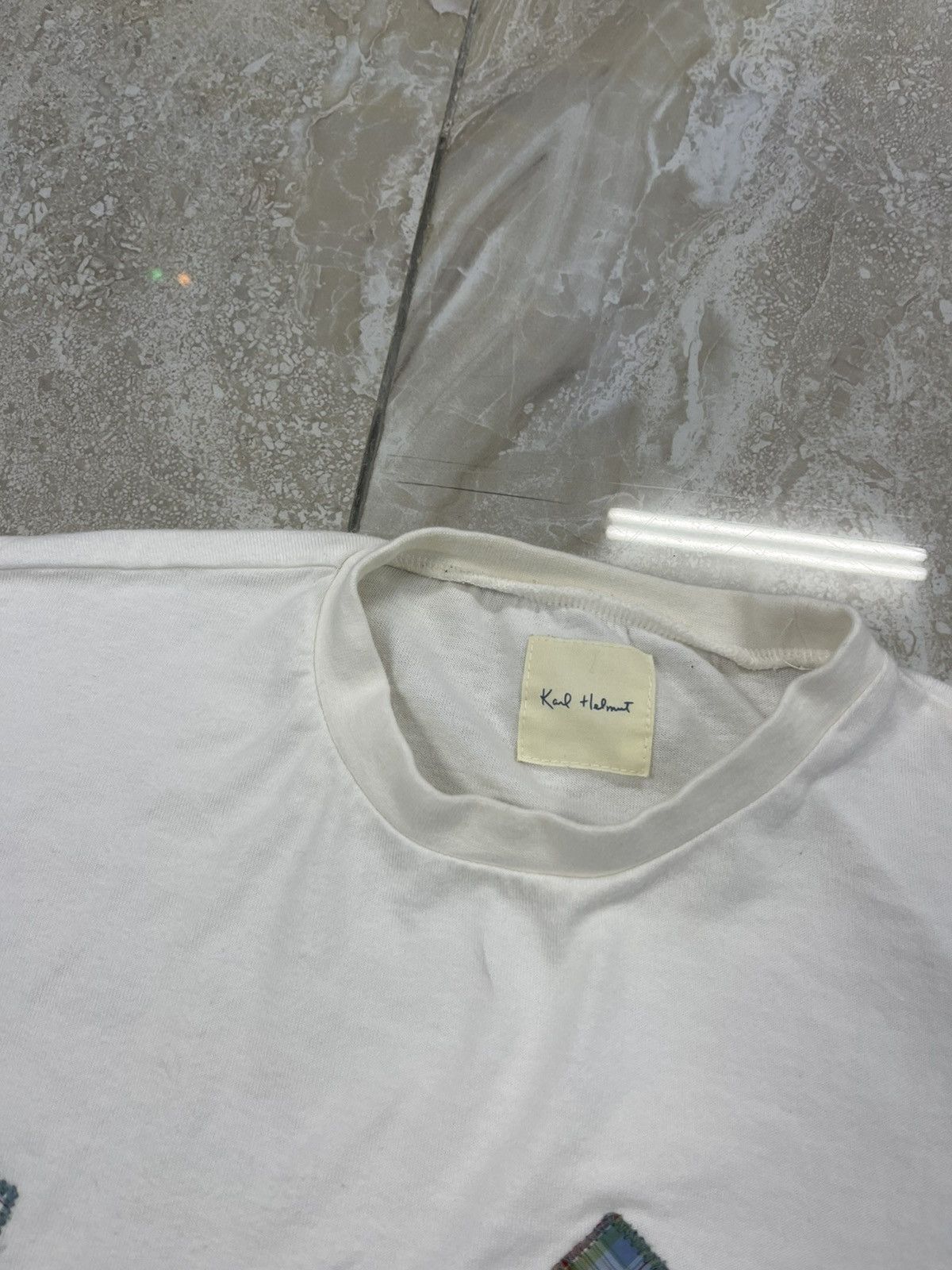 Japanese Brand × Karl Helmut VINTAGE KARL HELMUT PATCHWORK VERY RARE Size US L / EU 52-54 / 3 - 4 Thumbnail