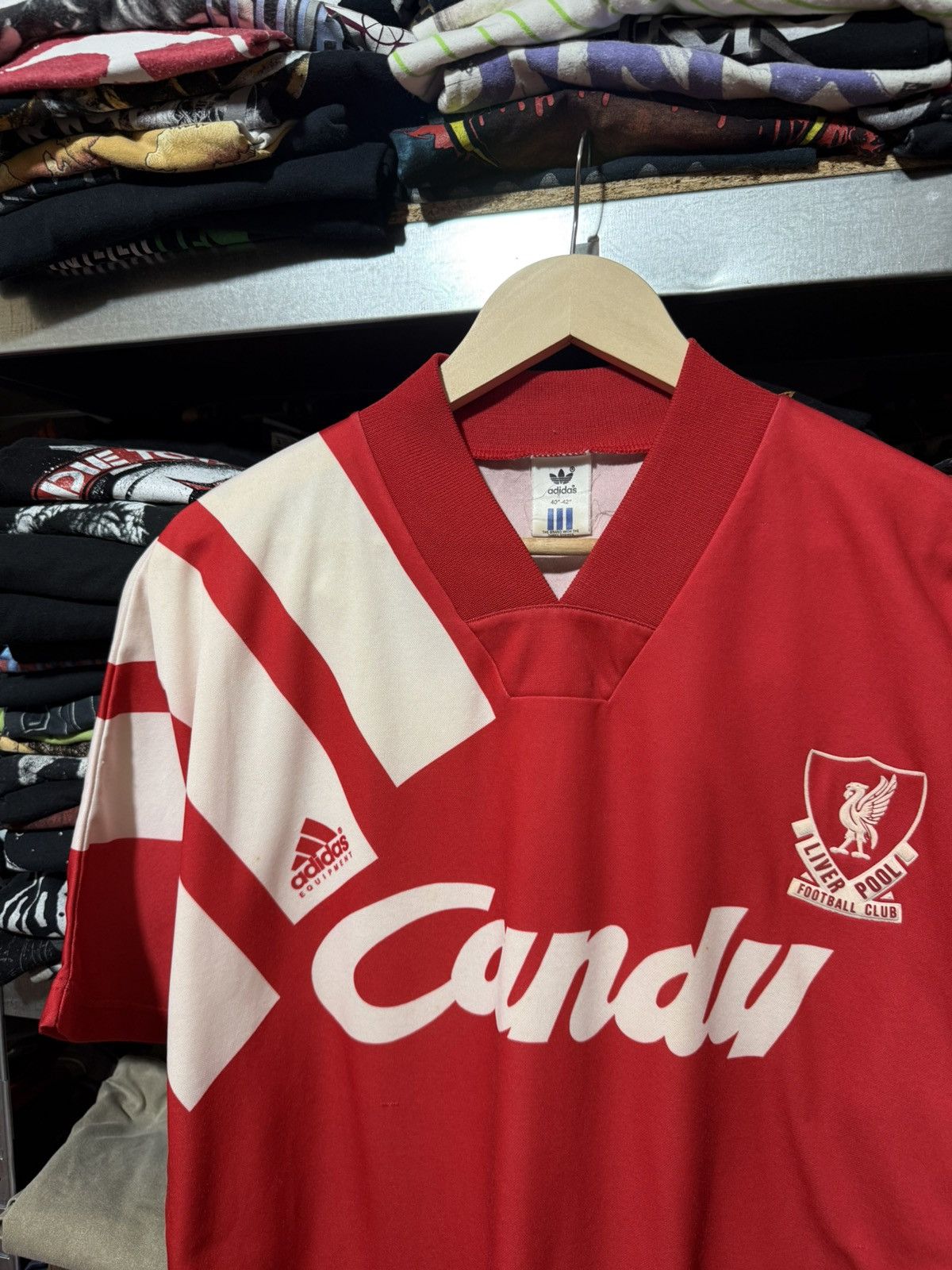 Adidas Adidas Liverpool 1991 1992 Home Soccer Jersey Size 40-42 Size US XL / EU 56 / 4 - 3 Thumbnail