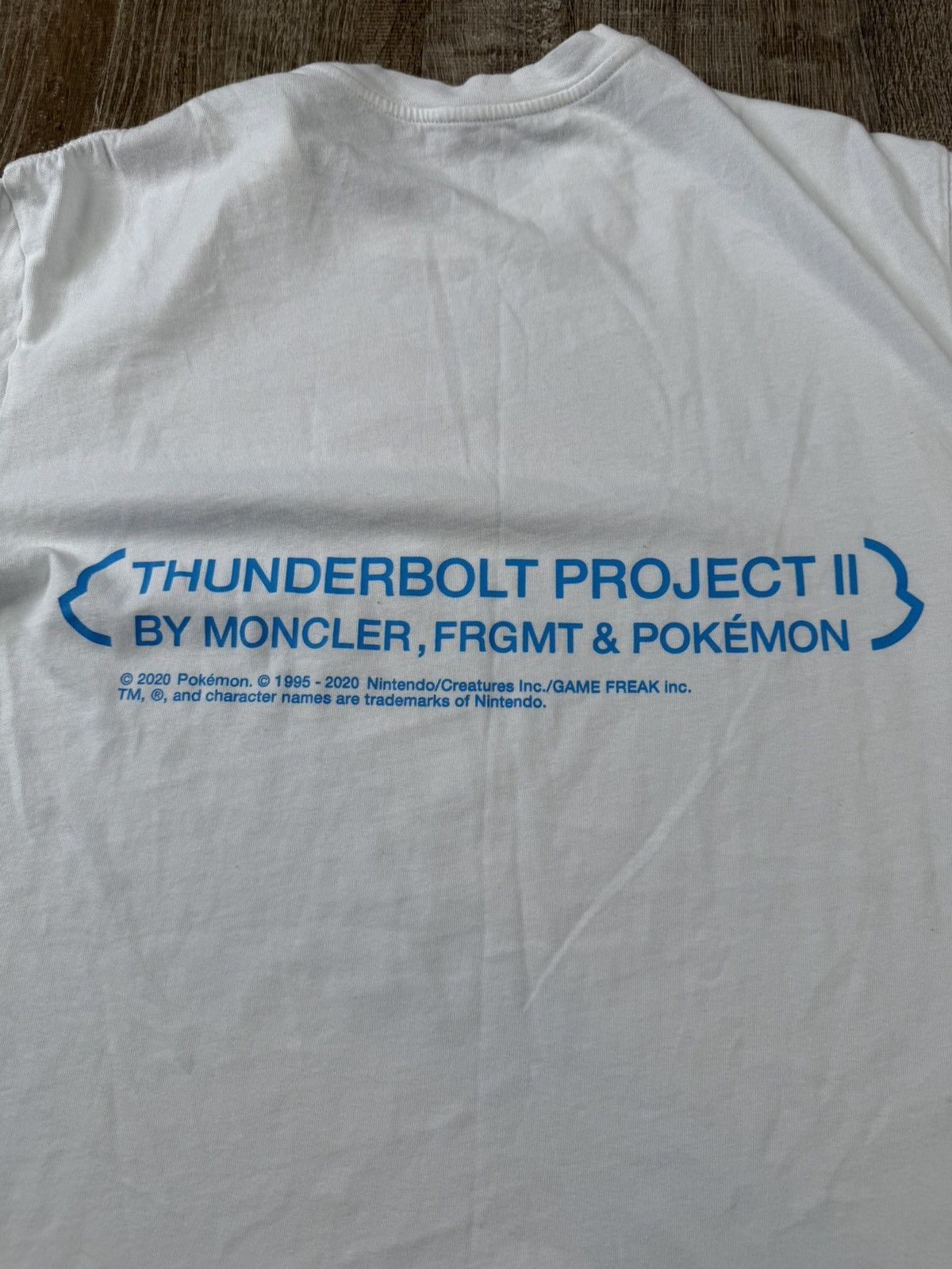 Moncler Moncler Fragment Thunderbolt Project Tee Size US S / EU 44-46 / 1 - 3 Thumbnail