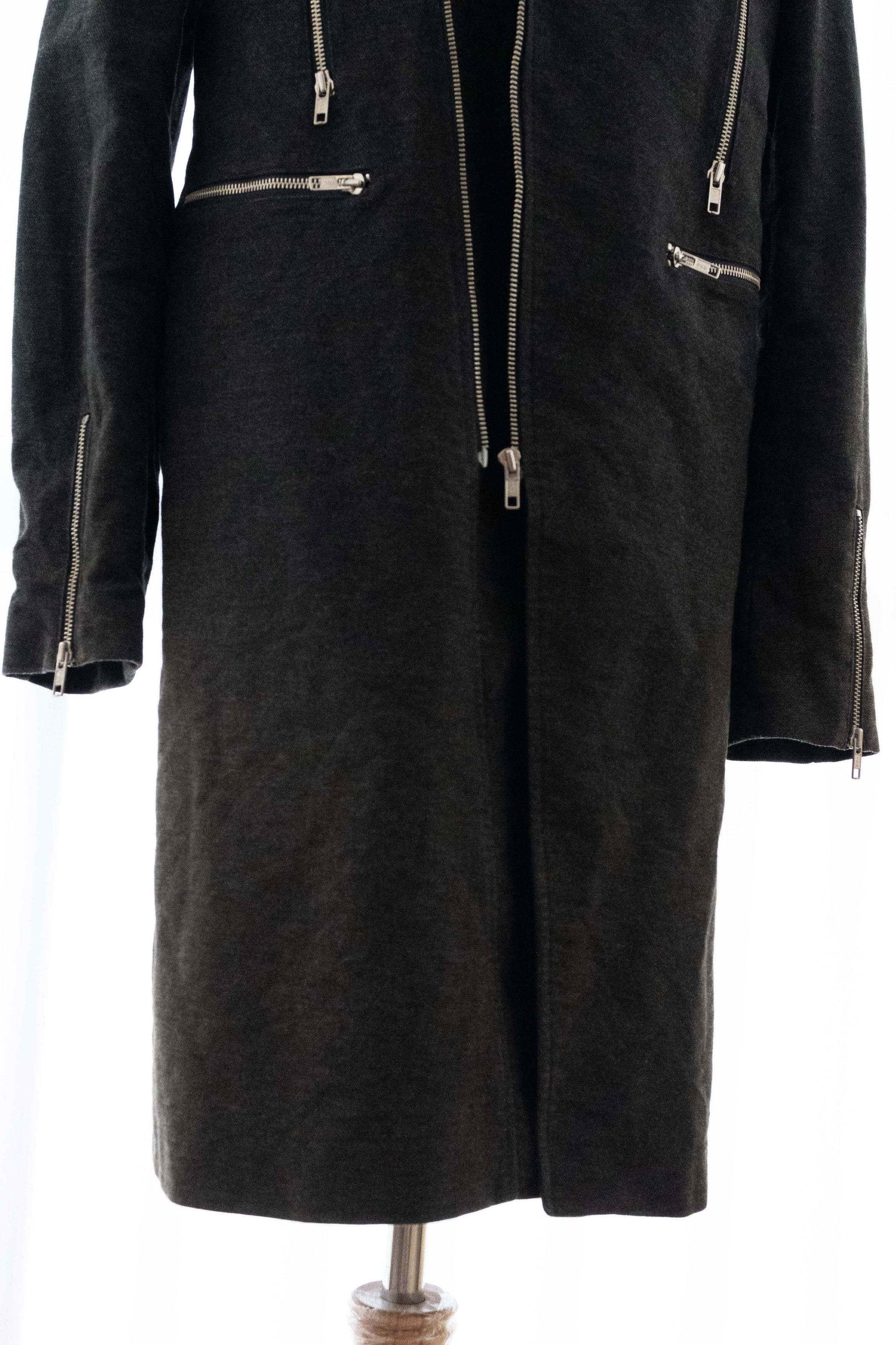 Raf Simons AW1998 Raf Simons “Radioactivity” Biker Coat Size US M / EU 48-50 / 2 - 7 Thumbnail