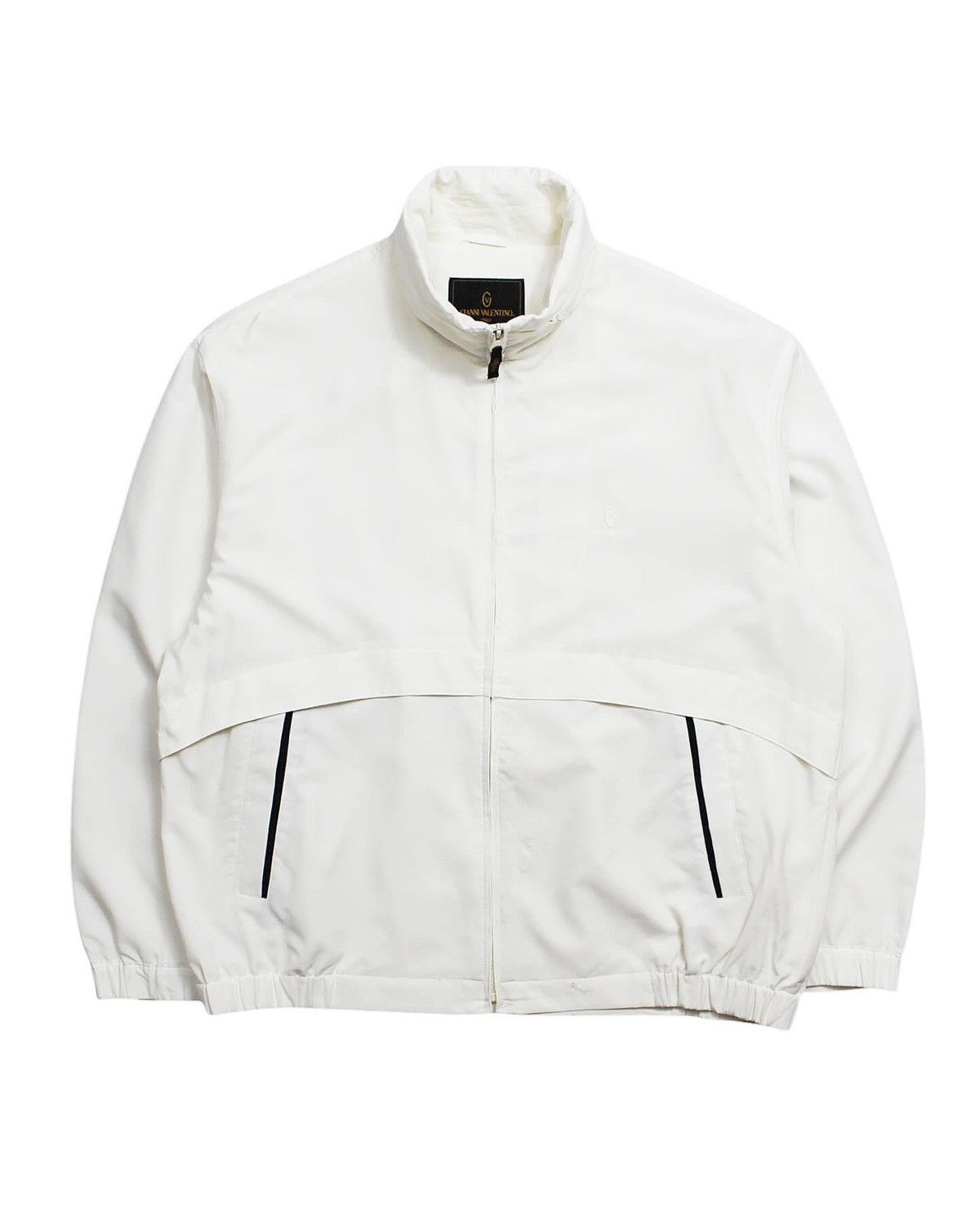 Vintage 2000S GIANNI VALENTINO WINDBREAKER Size US L / EU 52-54 / 3 - 1 Thumbnail