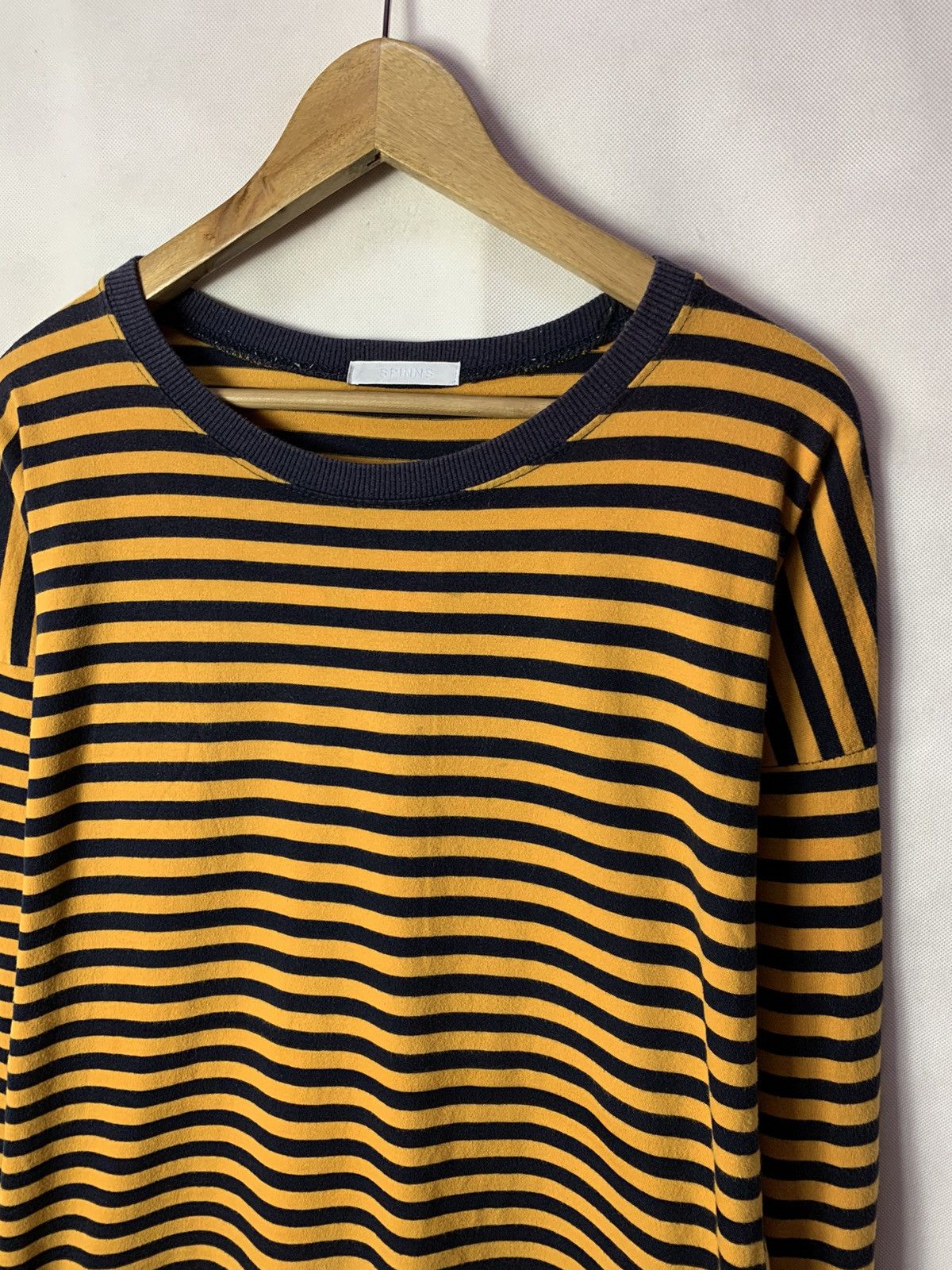 Japanese Brand 🔥 Spinns Vintage Grunge Style Kurt Cobain Stripes Tee Size US L / EU 52-54 / 3 - 2 Thumbnail