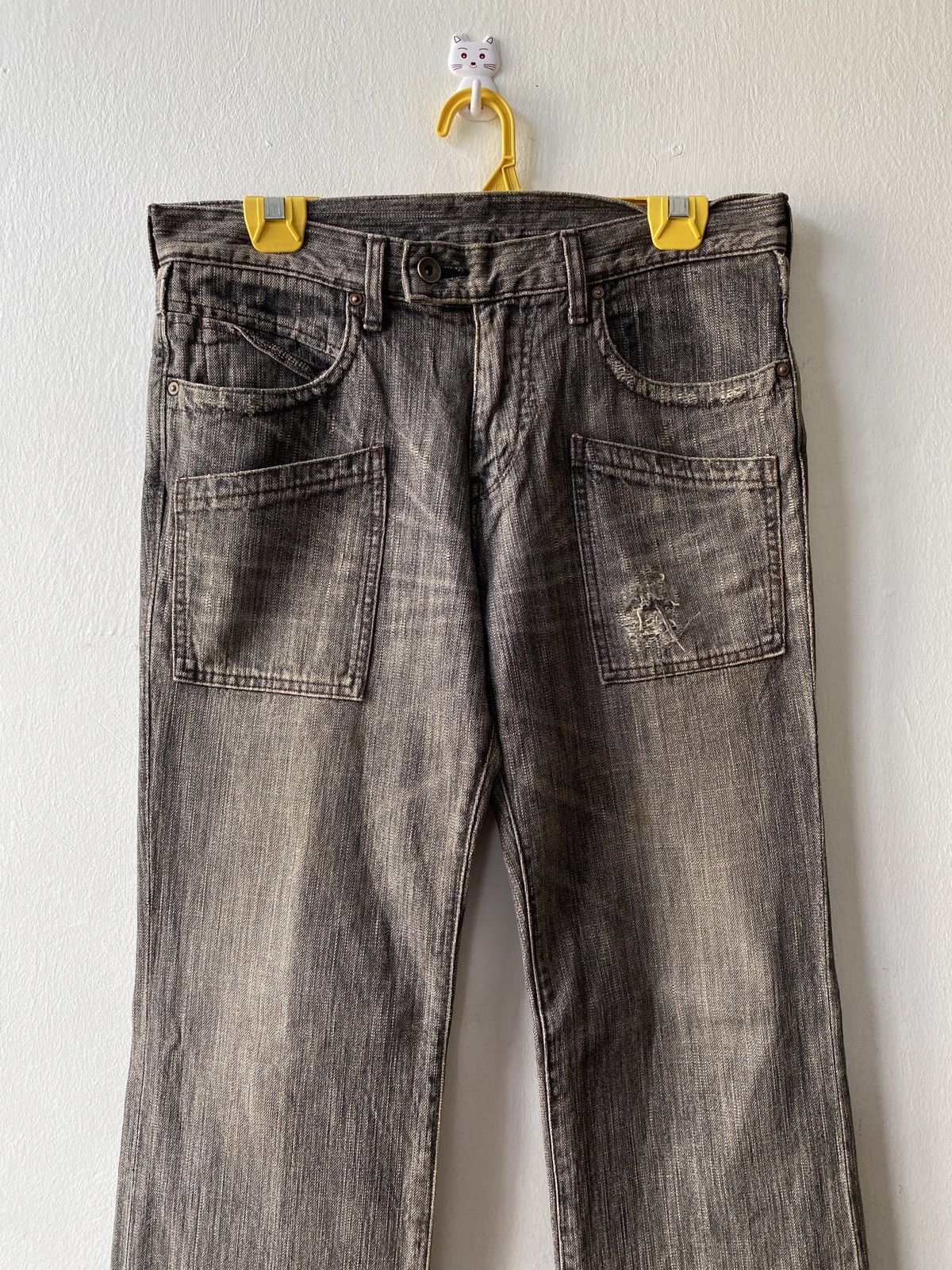 ABAHOUSE × Japanese Brand Japanese Brand Abahouse Distressed Denim Size US 31 - 3 Thumbnail
