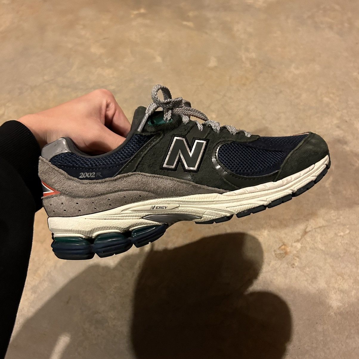 Japanese Brand × New Balance New Balance 2002R Defense Green Natural Indigo 2020 US 8.5 Size US 8.5 / EU 41-42 - 5 Thumbnail