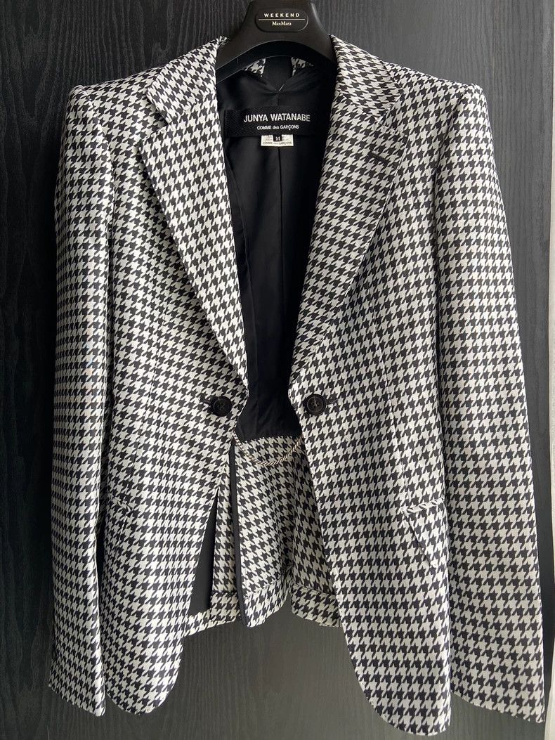 Comme des Garcons Comme Des Garcons Houndstooth suit jacket Size M / US 6-8 / IT 42-44 - 1 Thumbnail