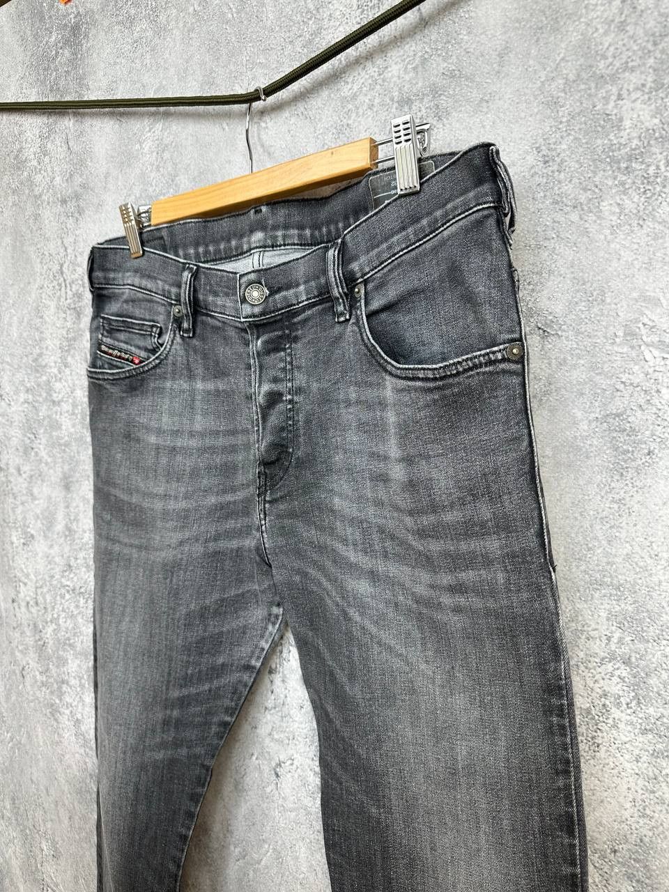 Diesel Diesel Industry D-Yennox Tapered Jeans Charcoal Gray Pants Size US 32 / EU 48 - 5 Thumbnail