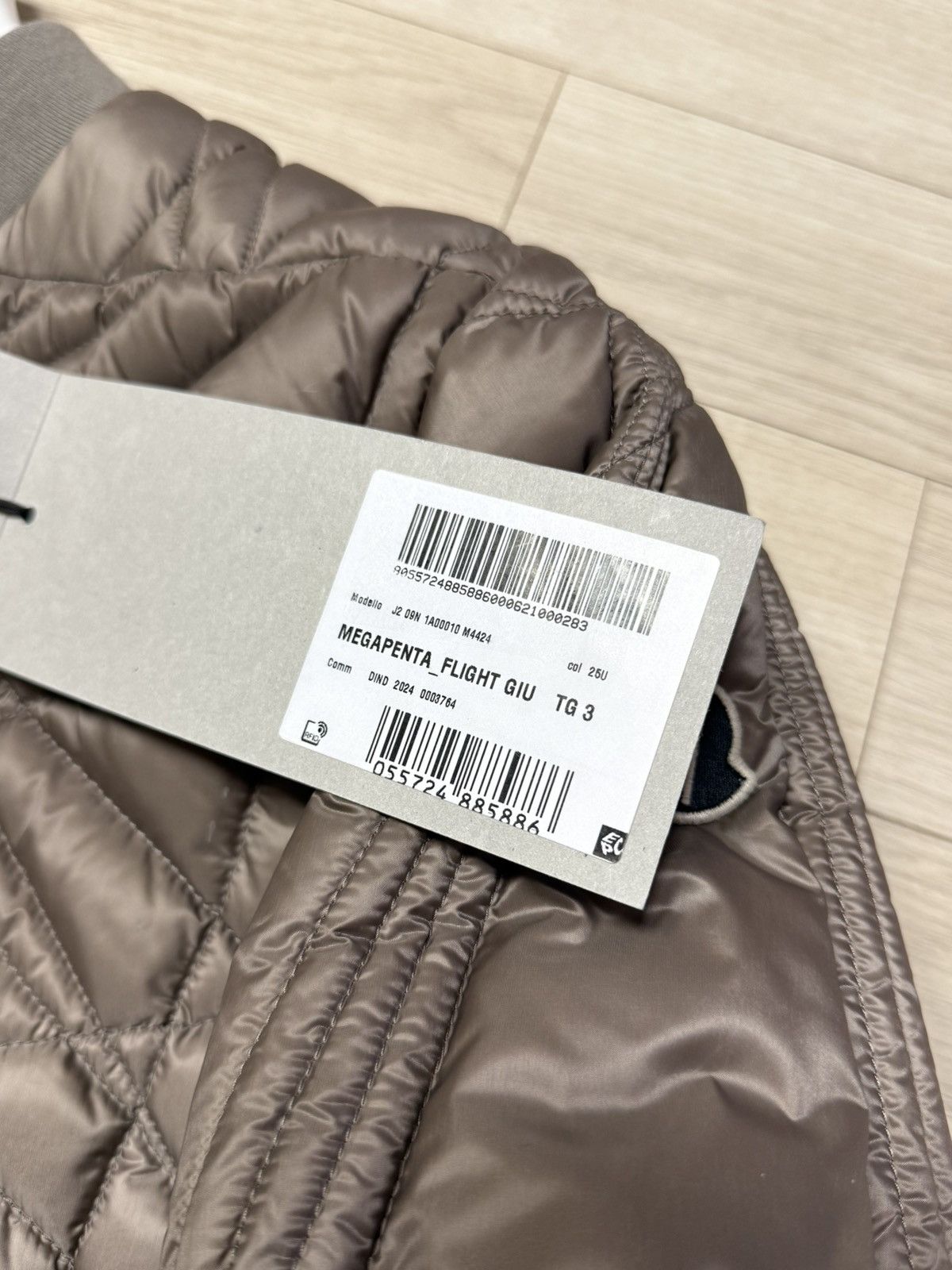 Moncler Genius Moncler x Rick owens - megapenta flight down bomber jacket Size US L / EU 52-54 / 3 - 6 Thumbnail