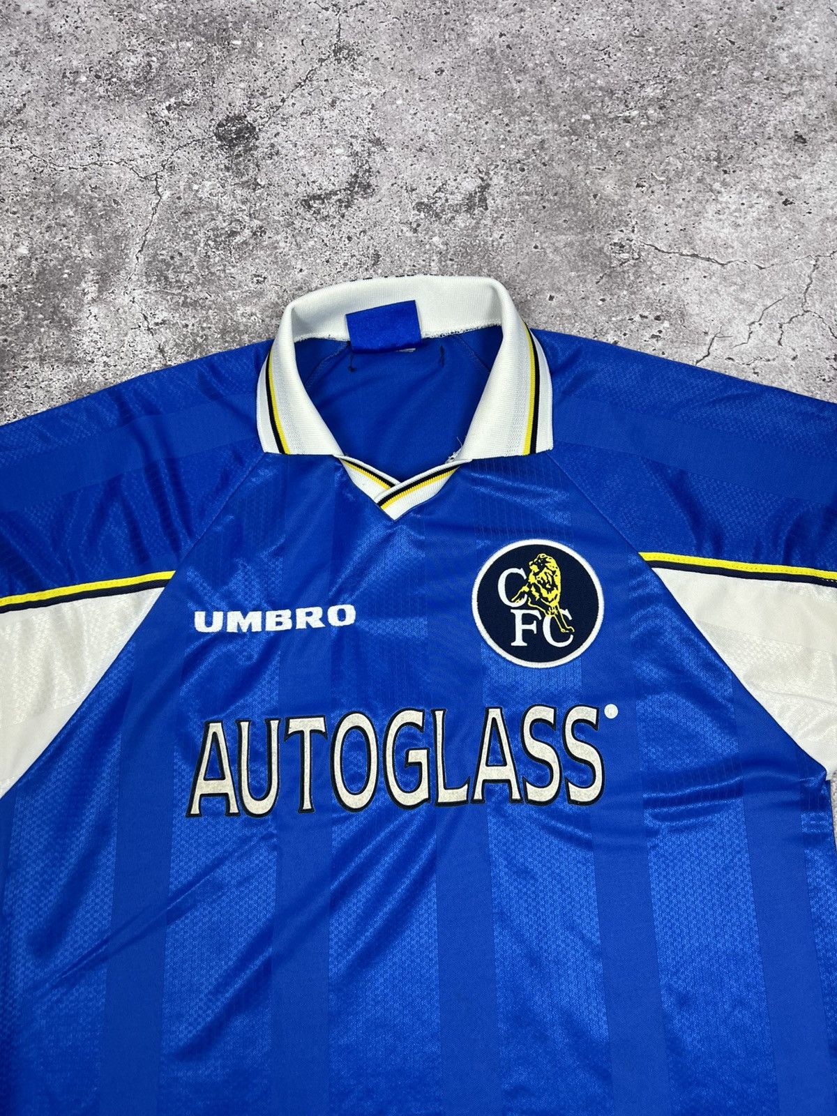 Umbro Vintage Umbro Chelsea 1997/1999 Home Football Shirt Jersey Size US L / EU 52-54 / 3 - 6 Thumbnail