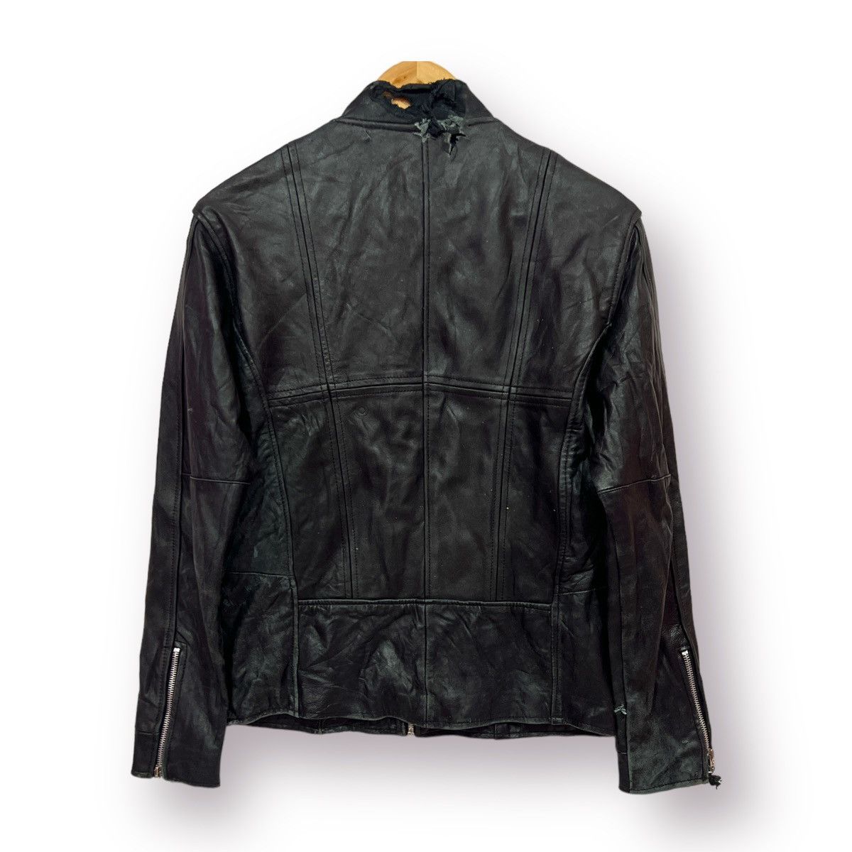 Japanese Brand Red Mohican distressed punk leather jacket Size M / US 6-8 / IT 42-44 - 13 Thumbnail