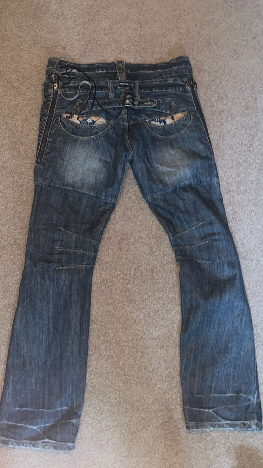 PPFM PPFM floral jeans Size US 32 / EU 48 - 2 Thumbnail