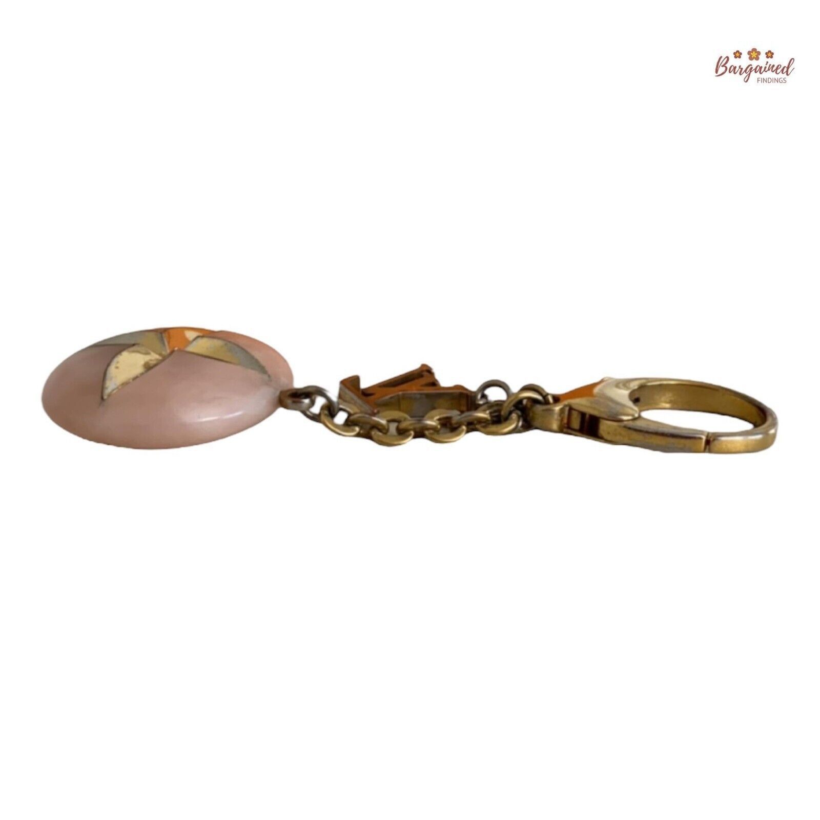 Louis Vuitton LOUIS VUITTON Rose Flower Vellur Key Holder Bag Charm M66977 Size ONE SIZE - 9 Thumbnail