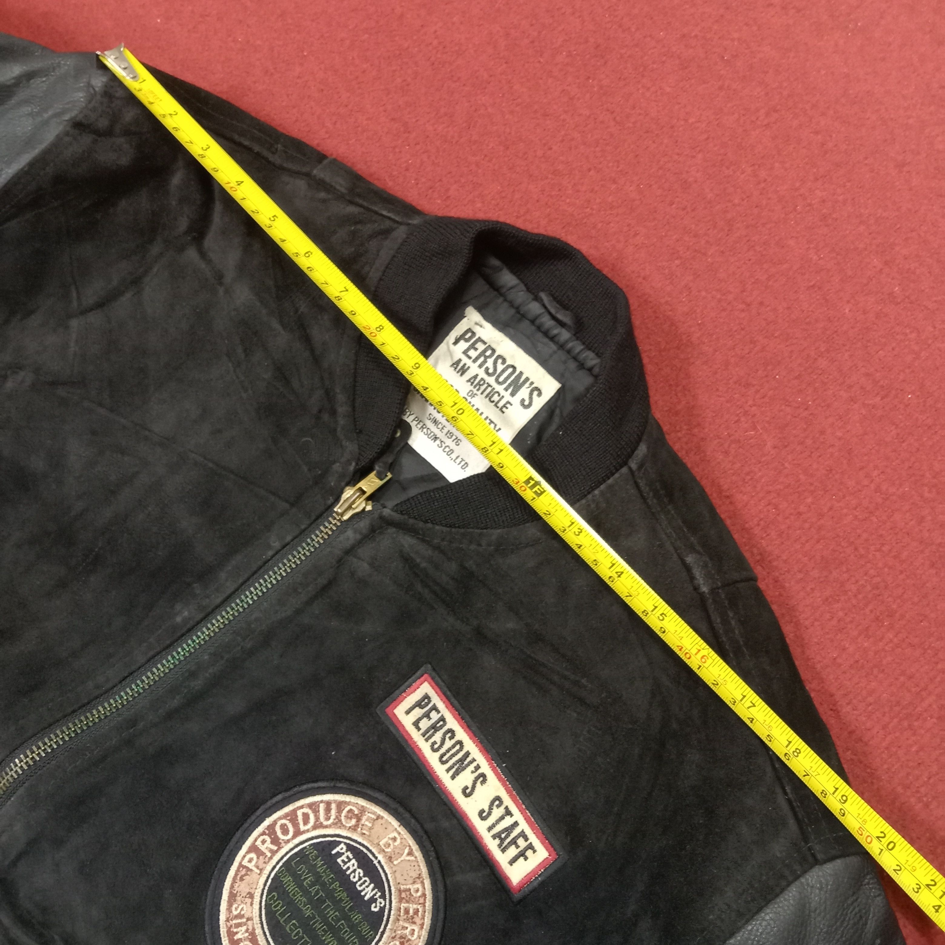 PERSON'S × Vintage Person's Collection Riders Bikers Style Varsity Jacket Size US L / EU 52-54 / 3 - 12 Thumbnail