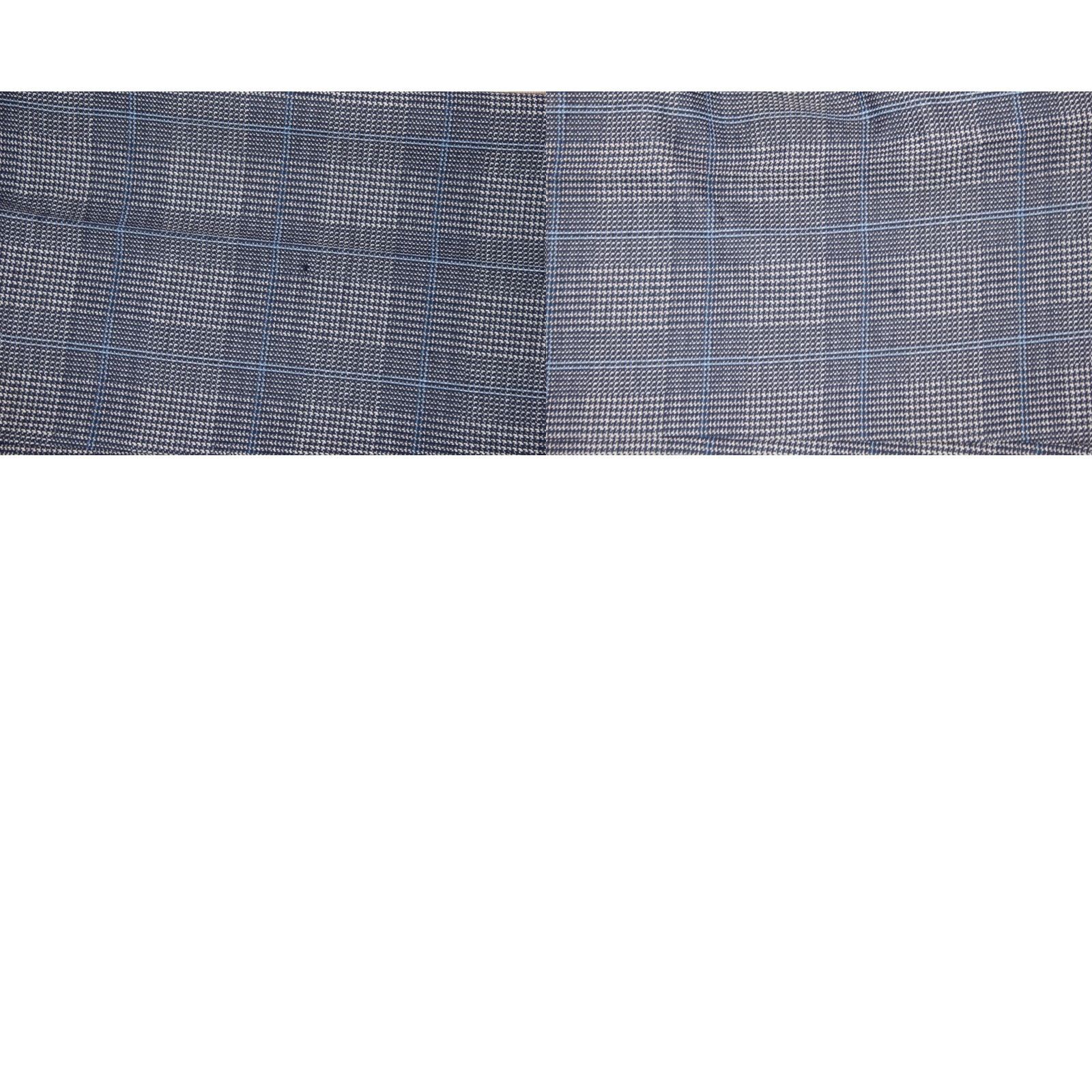 Vintage MENS VTG 70s 2 PC Dark Blue Leisure Suit W Tie Sz M 1970s Polyester Disco Plaid Shirt Size 40R - 10 Thumbnail
