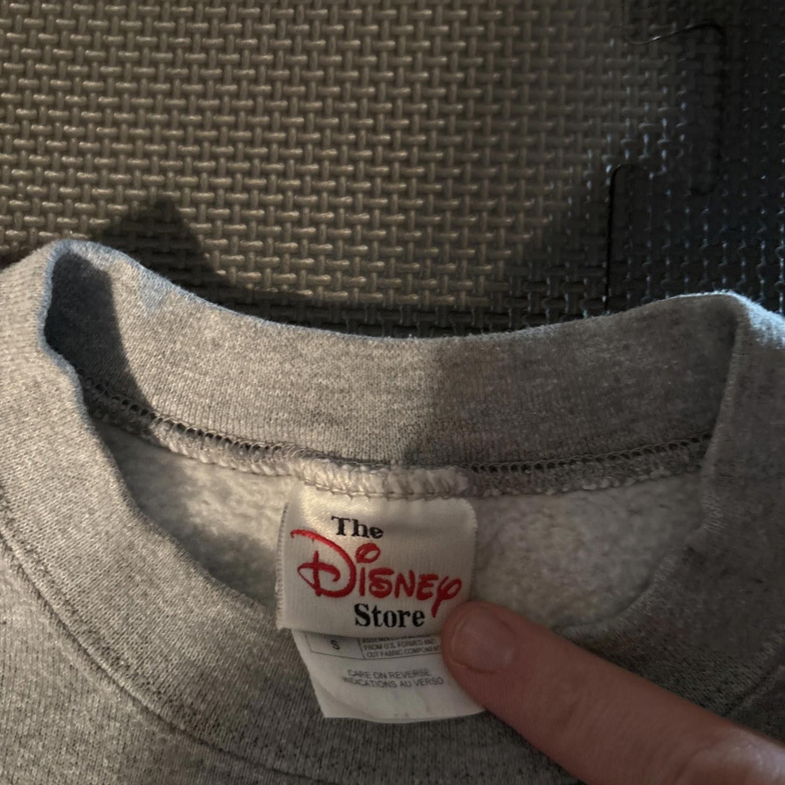 Disney Disneyland Sweatshirt Small Grey Winnie the Pooh Tiger VTG Size S / US 4 / IT 40 - 4 Thumbnail