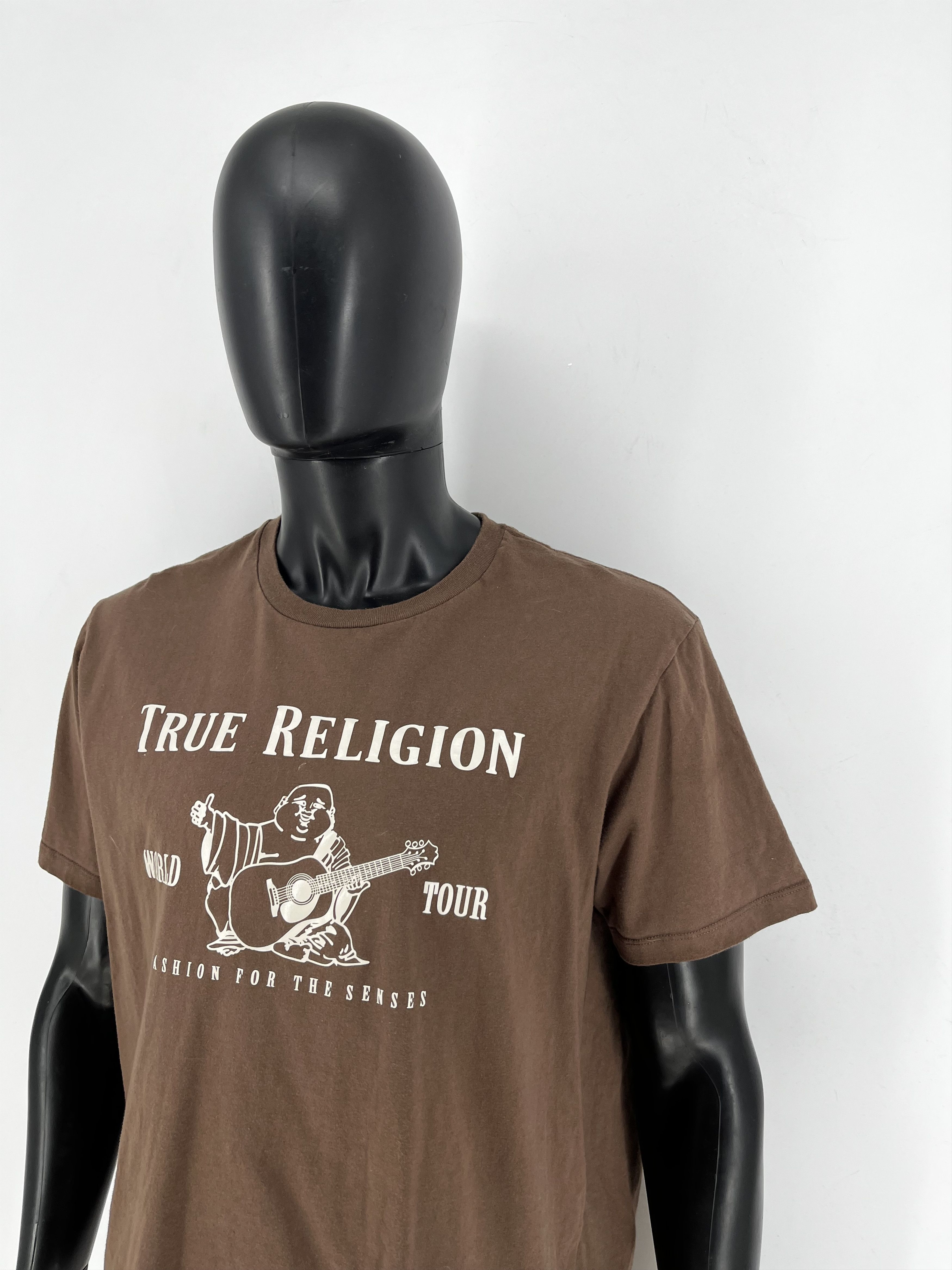Japanese Brand True Religion Big Buddha Chief Keef Style Rap T Shirt Size US XL / EU 56 / 4 - 5 Thumbnail