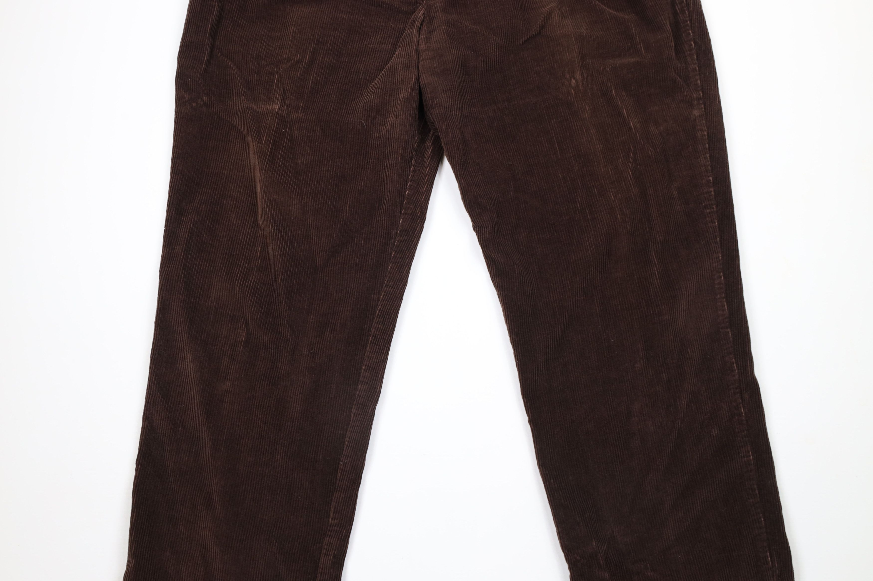 Vintage Vintage 90s Streetwear Pleated Wide Leg Corduroy Pants Size US 42 / EU 58 - 3 Thumbnail