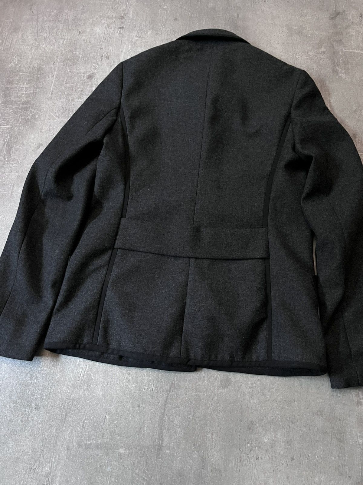 Prada Prada Vintage women wool coat nylon grey 90s Size M / US 6-8 / IT 42-44 - 7 Thumbnail
