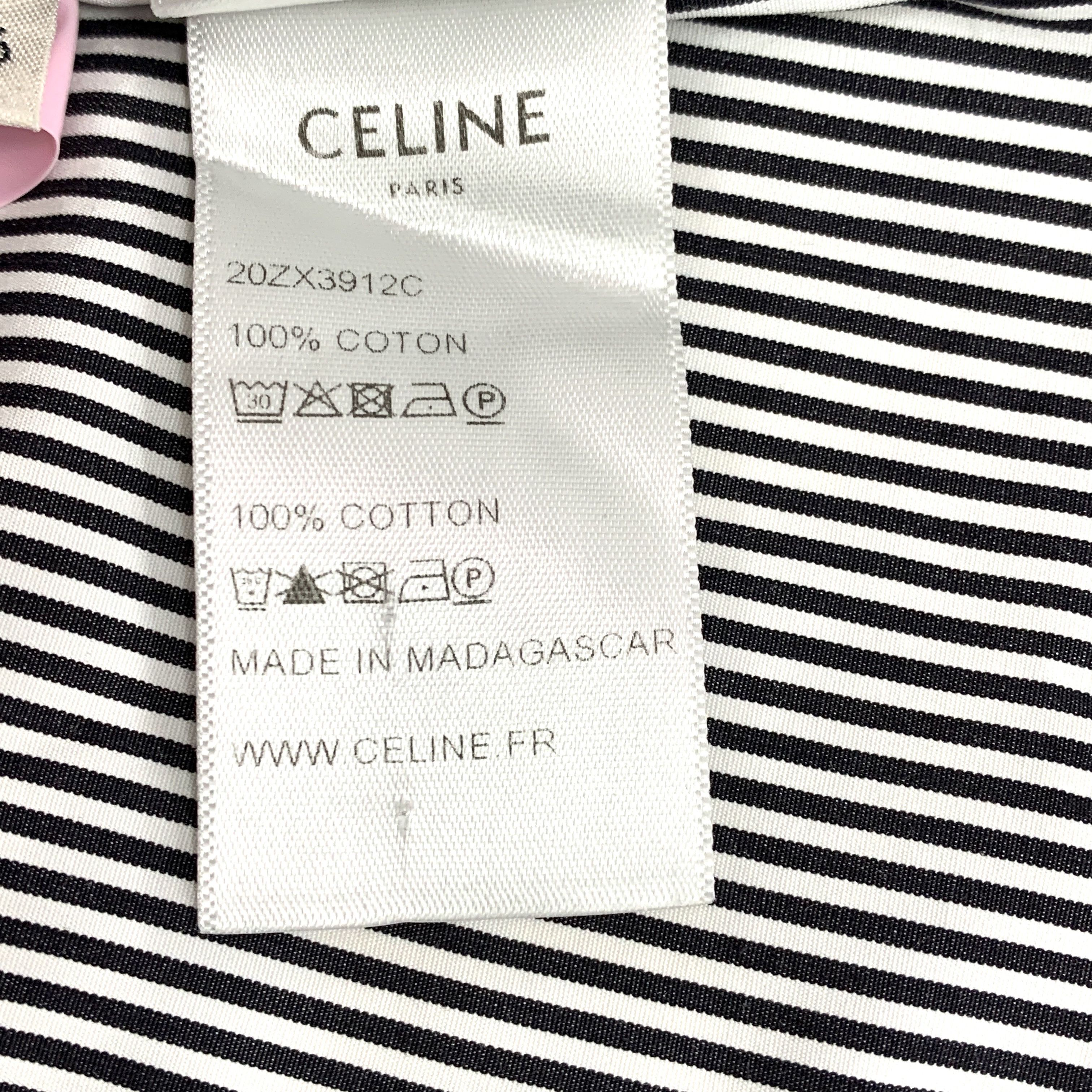 Miu Miu Celine Cotton Button-Up Shirt (Size XS) Size XS / US 0-2 / IT 36-38 - 2 Thumbnail