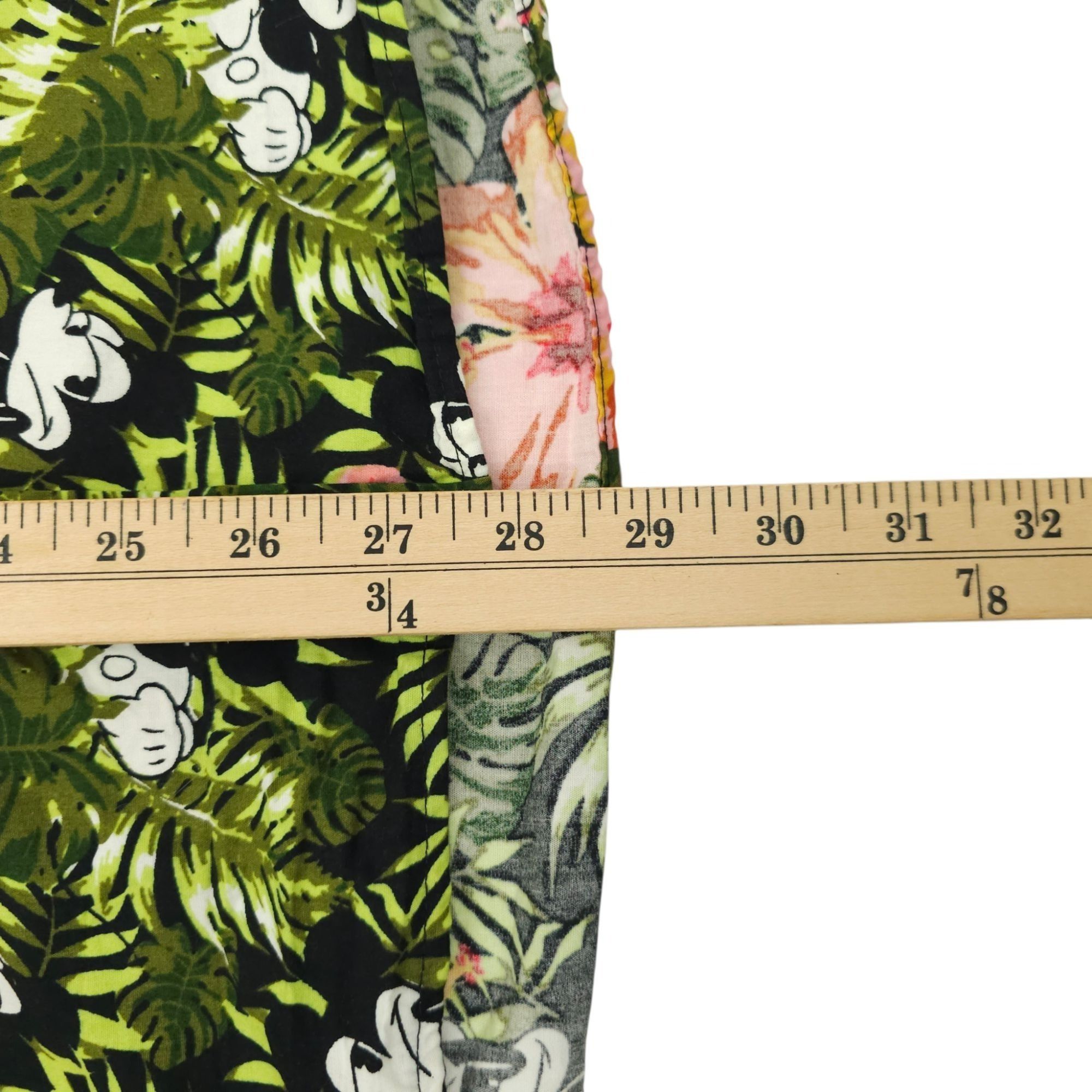 Disney Disney Mickey Mouse Button Down Shirt Small Tropical Floral Size US S / EU 44-46 / 1 - 21 Thumbnail