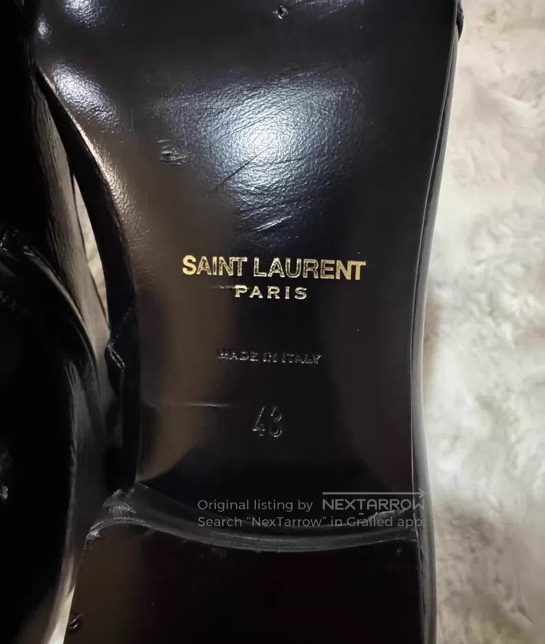 Saint Laurent Paris Saint Laurent Paris Pleated Boots Size US 10 / EU 43 - 7 Thumbnail