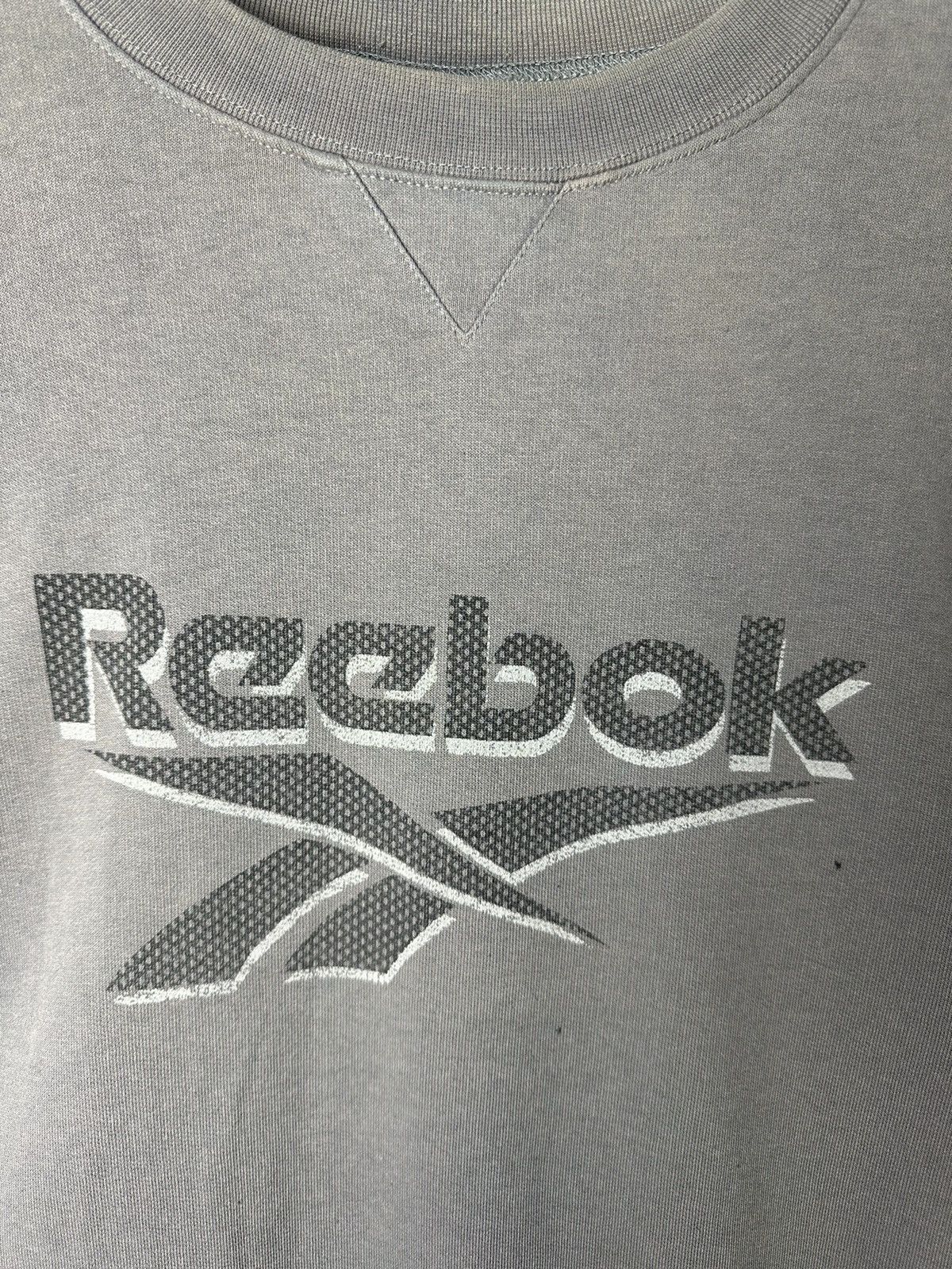 Reebok × Vintage Reebok Vintage Y2K Logo Front Sweatshirt Size L Size US L / EU 52-54 / 3 - 2 Thumbnail