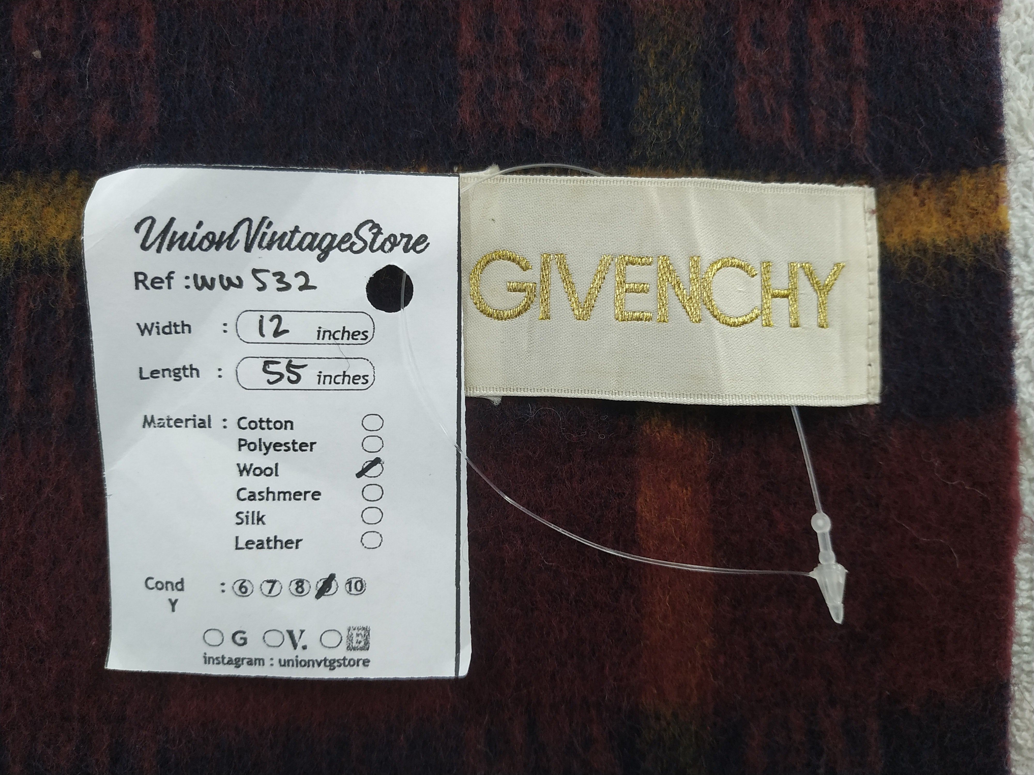 Vintage Givenchy Scarf / Muffler / Neckwear - WW532 Size ONE SIZE - 6 Thumbnail