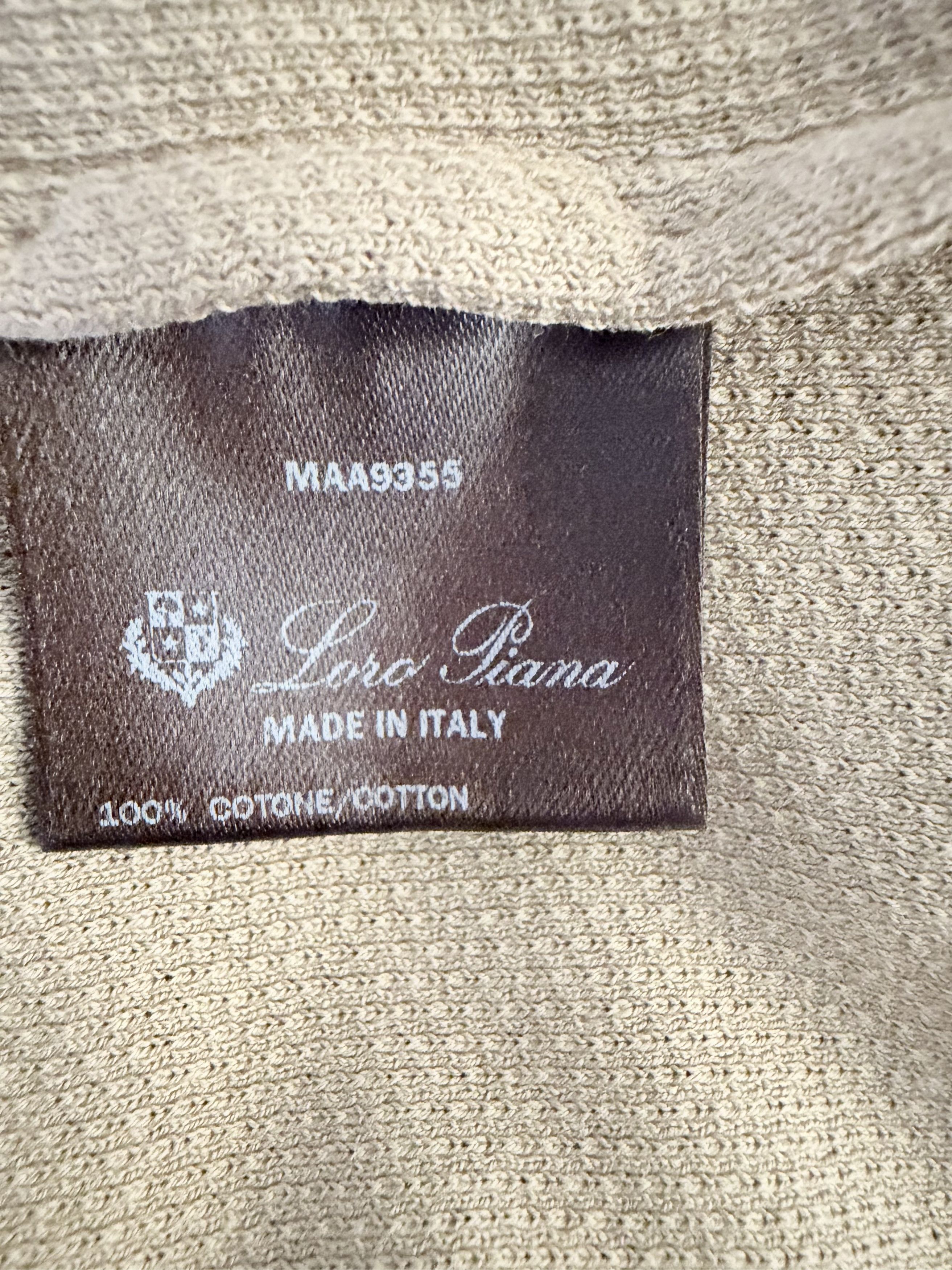 Loro Piana Luxury Tailored Cotton Knit Polo Size US S / EU 44-46 / 1 - 10 Thumbnail
