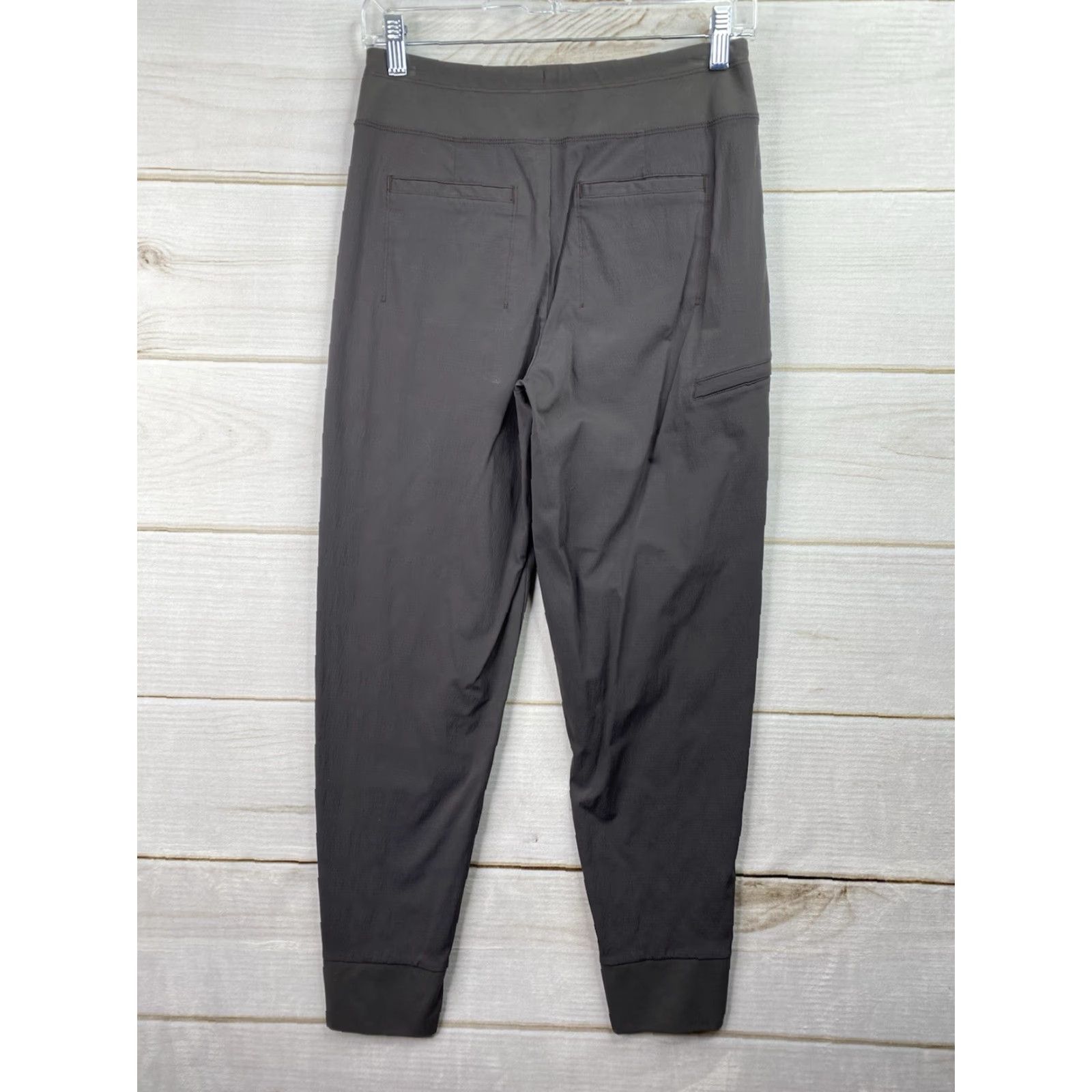 Athleta Athleta Pants Womens 2 Gray Cargo Zip Pockets Hiking Outdoor Pull On Size 26" / US 2 / IT 38 - 7 Thumbnail