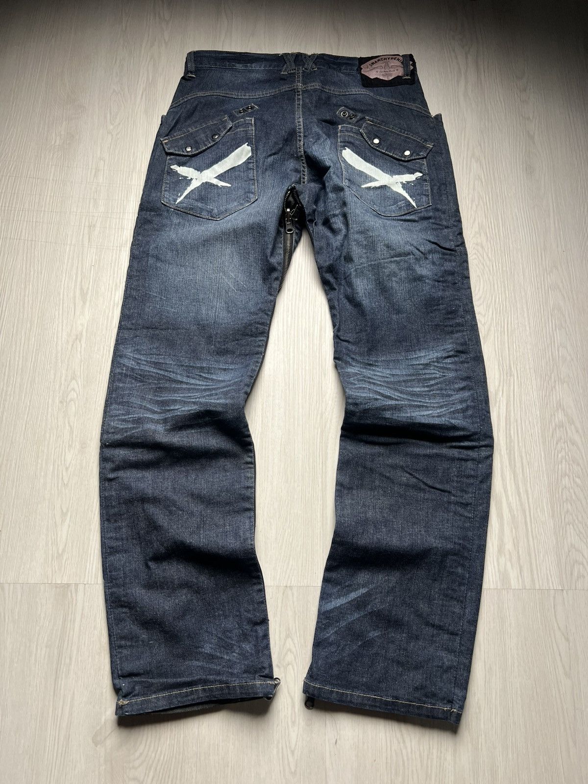 PPFM Rare PPFM Transformer Reversible 2 in 1 Denim Jeans Size US 31 - 3 Thumbnail