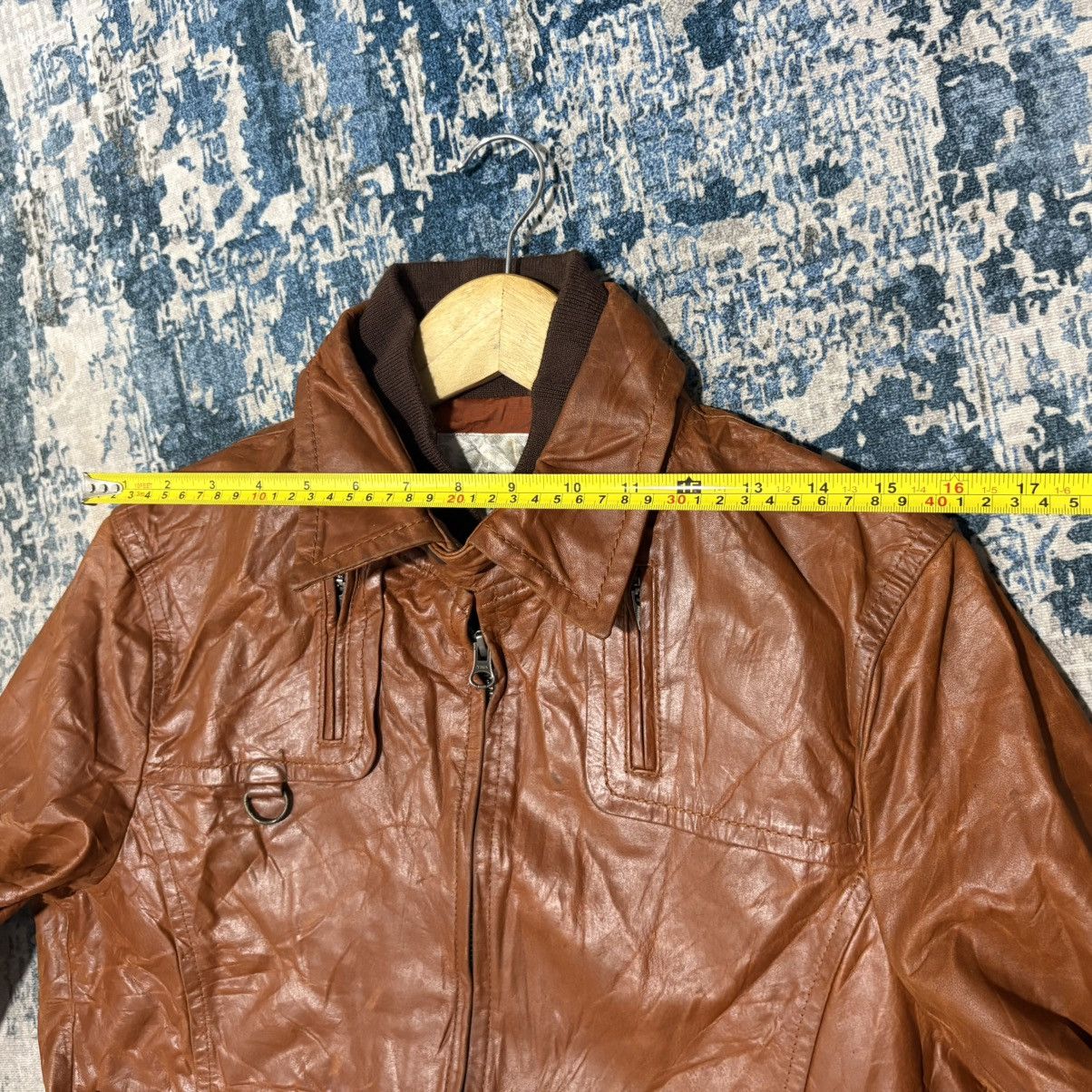Takeo Kikuchi TK Japan Bikers Leather jacket Size US S / EU 44-46 / 1 - 8 Thumbnail