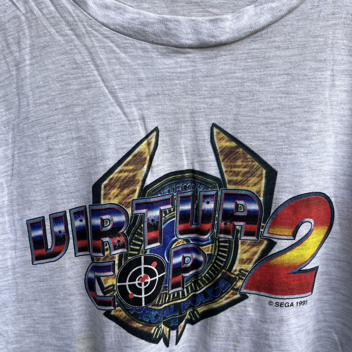 Playstation Vintage VIRTUA COP 2 Sega games tee promo Size US M / EU 48-50 / 2 - 3 Thumbnail