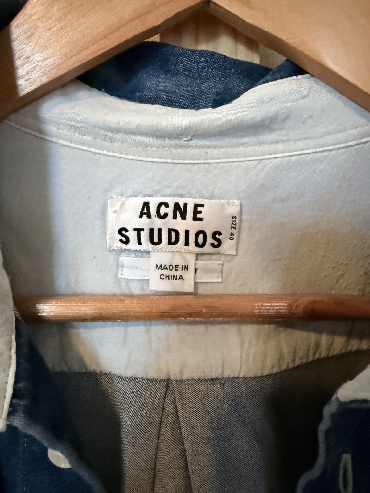 Acne Studios Acne Studios Denim Jacket Size US M / EU 48-50 / 2 - 2 Thumbnail