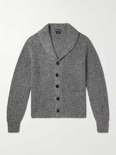 Tom Ford o1sm1stk0725 Cashmere McQueen Shawl Collar Cardigan Size US M / EU 48-50 / 2 - 1 Preview