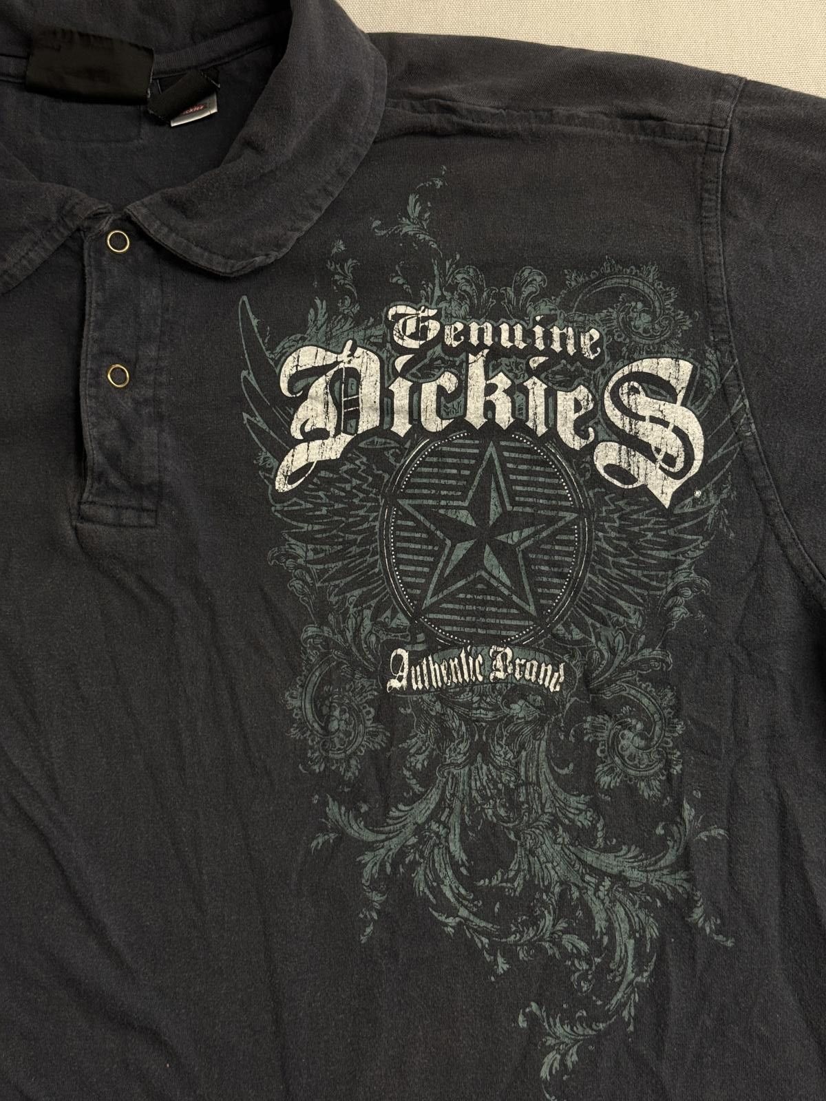 Dickies Faded Dickies Workwear Polo Y2K Star Design XL Size US XL / EU 56 / 4 - 4 Thumbnail