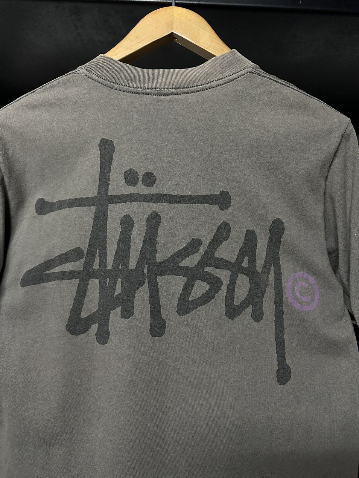Stussy Vintage 80s Stussy Signature Faded Skateboard Tee Size US M / EU 48-50 / 2 - 2 Thumbnail
