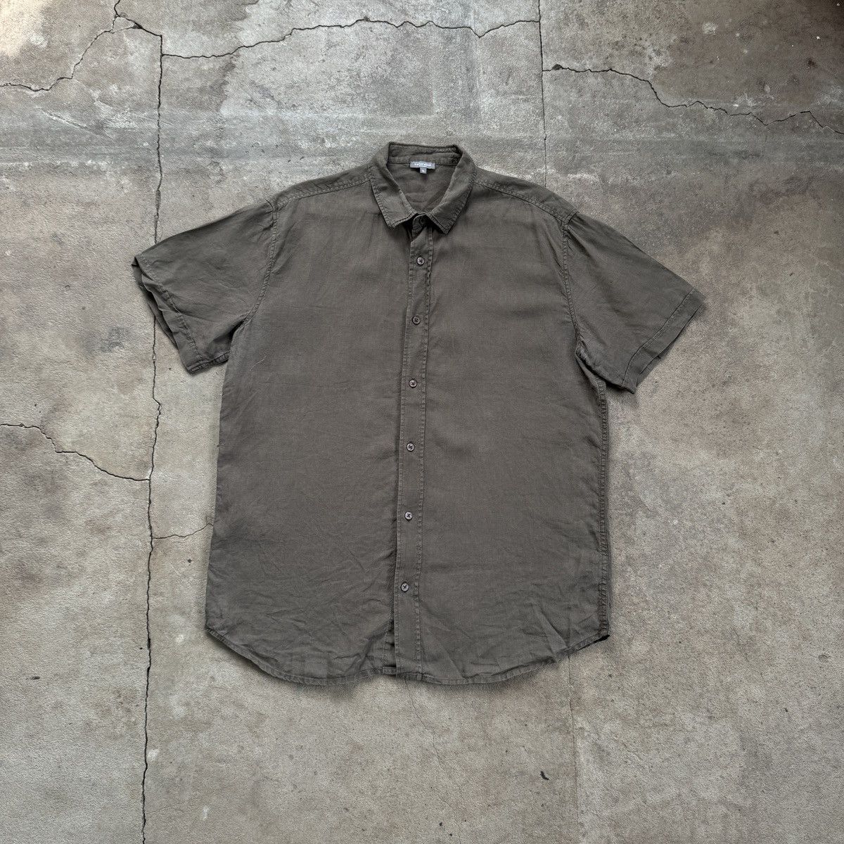 Vintage Naturaline Linen Button Up Short Sleeve Shirt Size US XL / EU 56 / 4 - 1 Thumbnail
