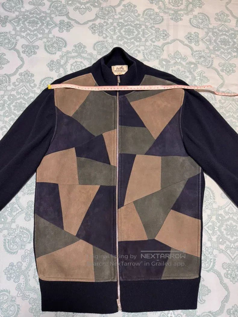 Hermes Hermes Cashmere and Leather Jacket, 100% Cashmere + 100% L Size US S / EU 44-46 / 1 - 3 Thumbnail