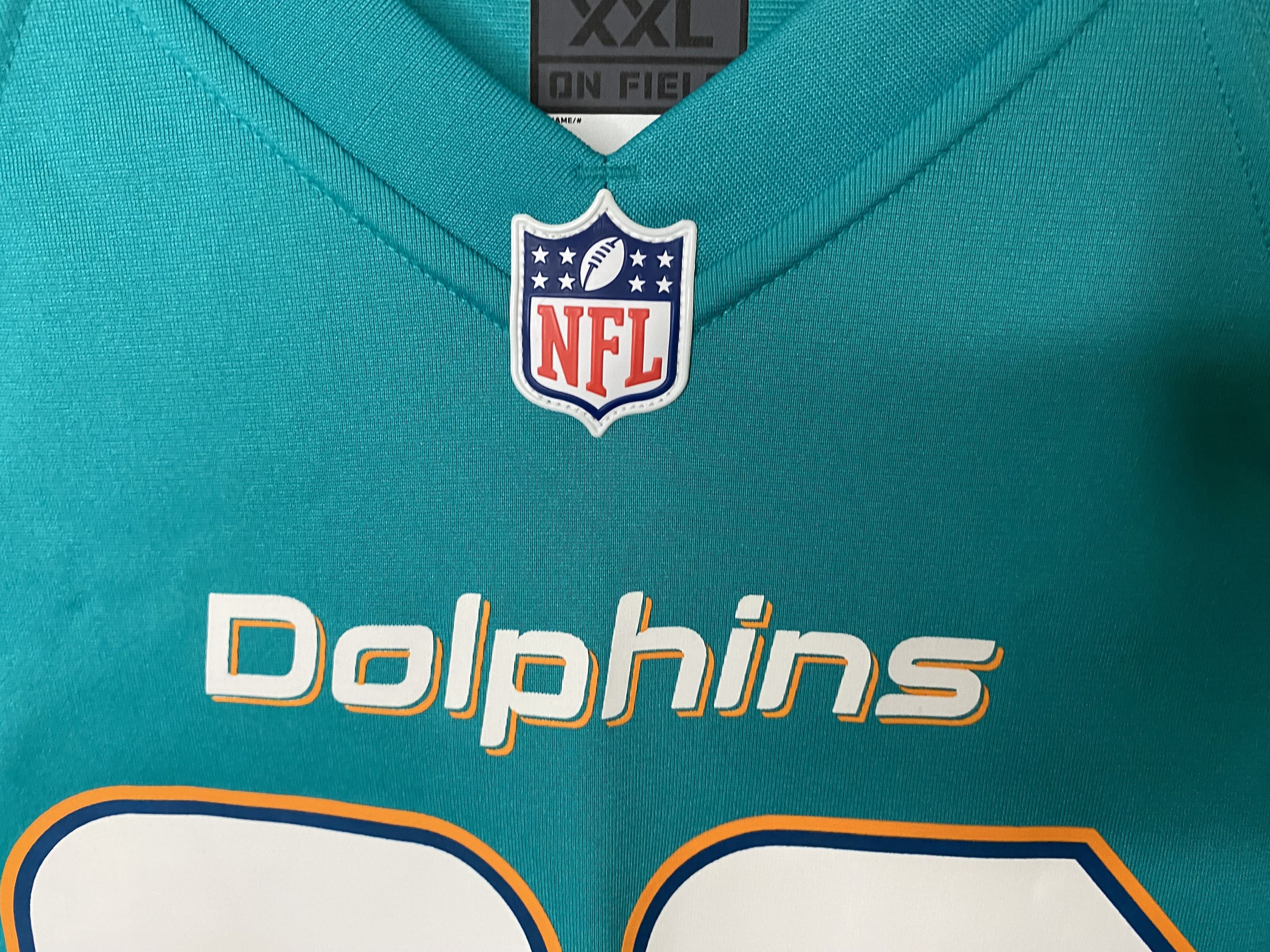 Other HARTLINE #26 MIAMI DOLPHINS NFL FOOTBALL SHIRT JERSEY NIKE Size US XXL / EU 58 / 5 - 6 Thumbnail